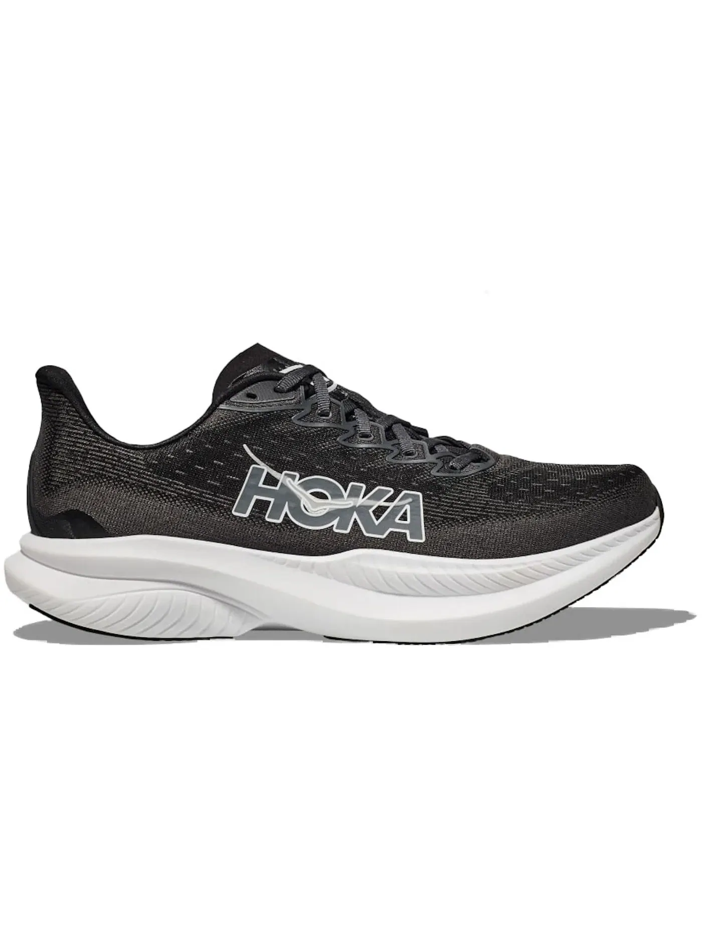 Женские кроссовки для бега Hoka One One Mach 6 — изображение 1 из 1, черный/белый