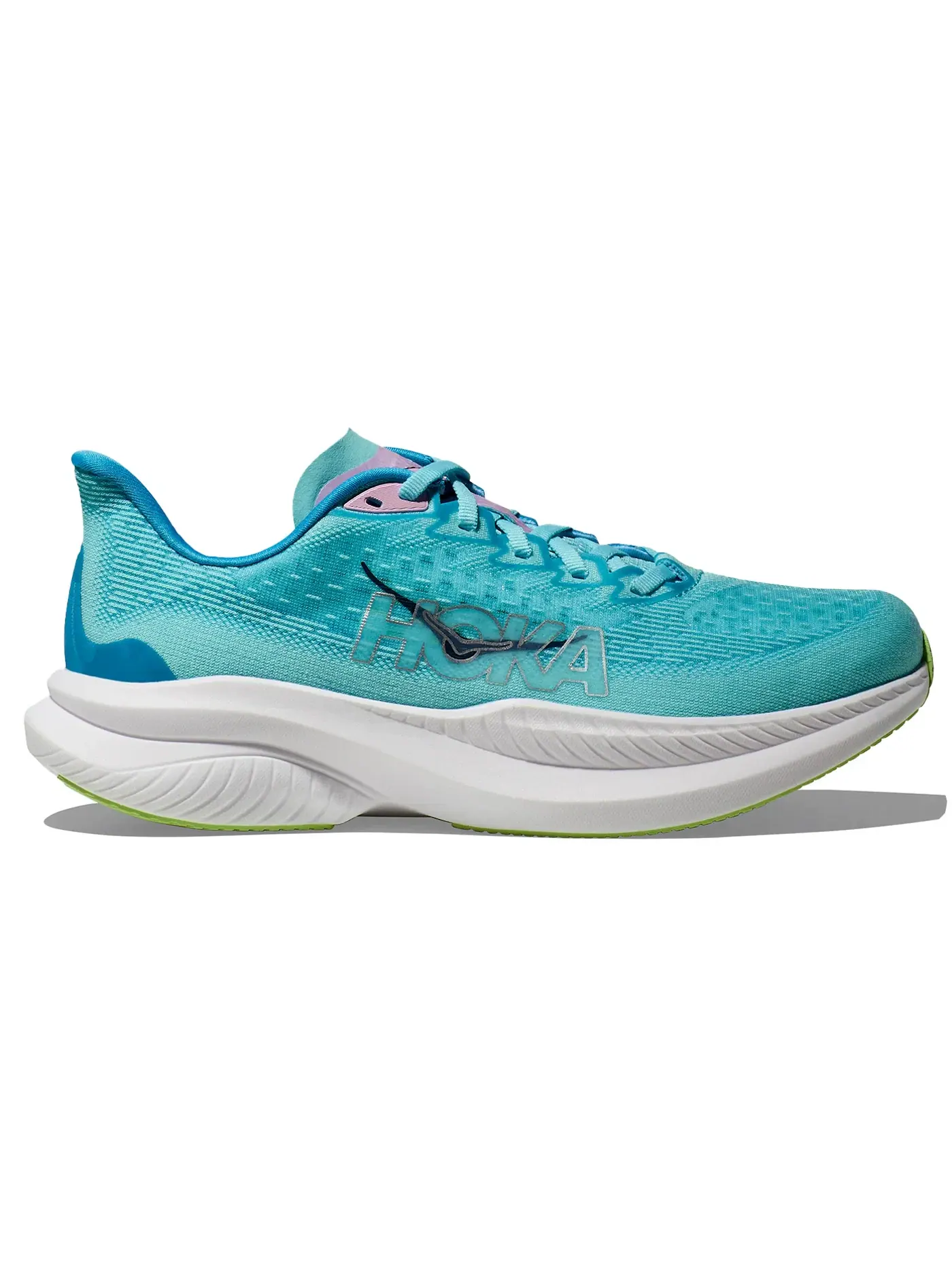 Женские кроссовки для бега с амортизацией Hoka One One Mach 6, Cloudless Waterpark — изображение 1 из 1
