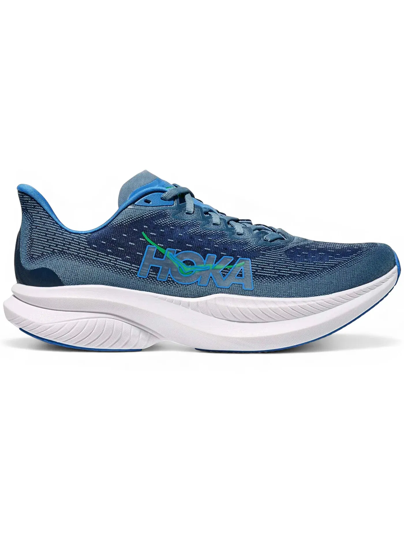 Мужские кроссовки для бега Hoka One One Mach 6, Downpour Thunder Cloud — изображение 1 из 1