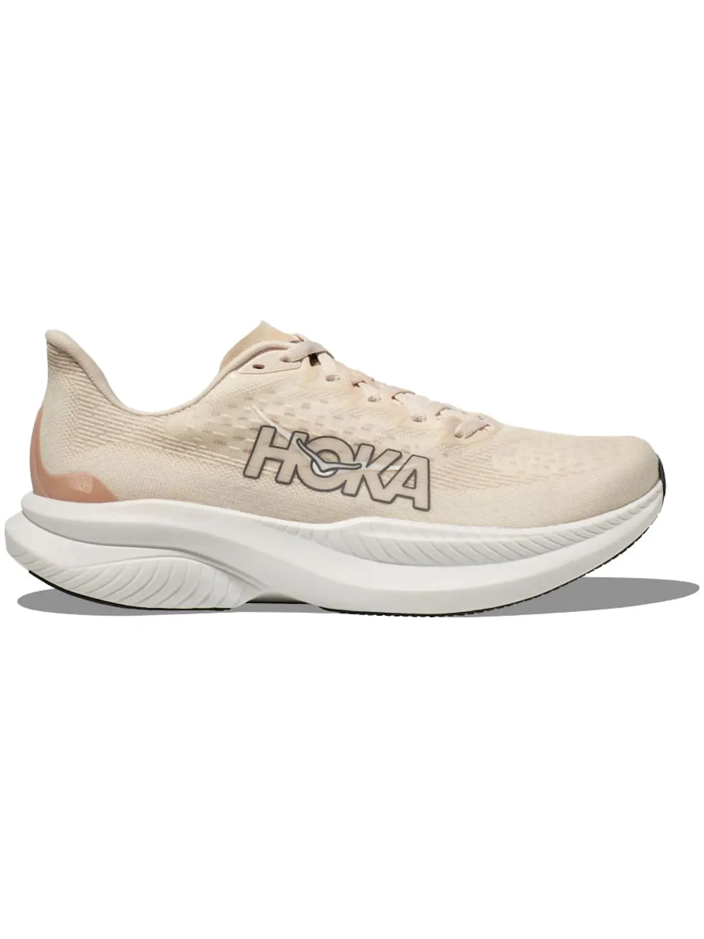 Женские кроссовки для бега Hoka One One Mach 6, Eggnog Vanilla — изображение 1 из 1