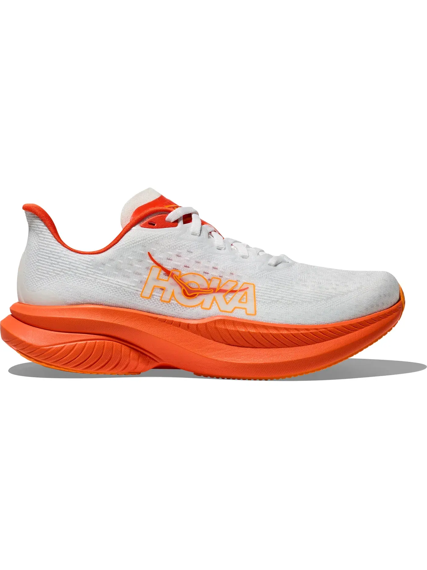 Женские кроссовки для бега Hoka One One Mach 6, Frost/Lava — изображение 1 из 1
