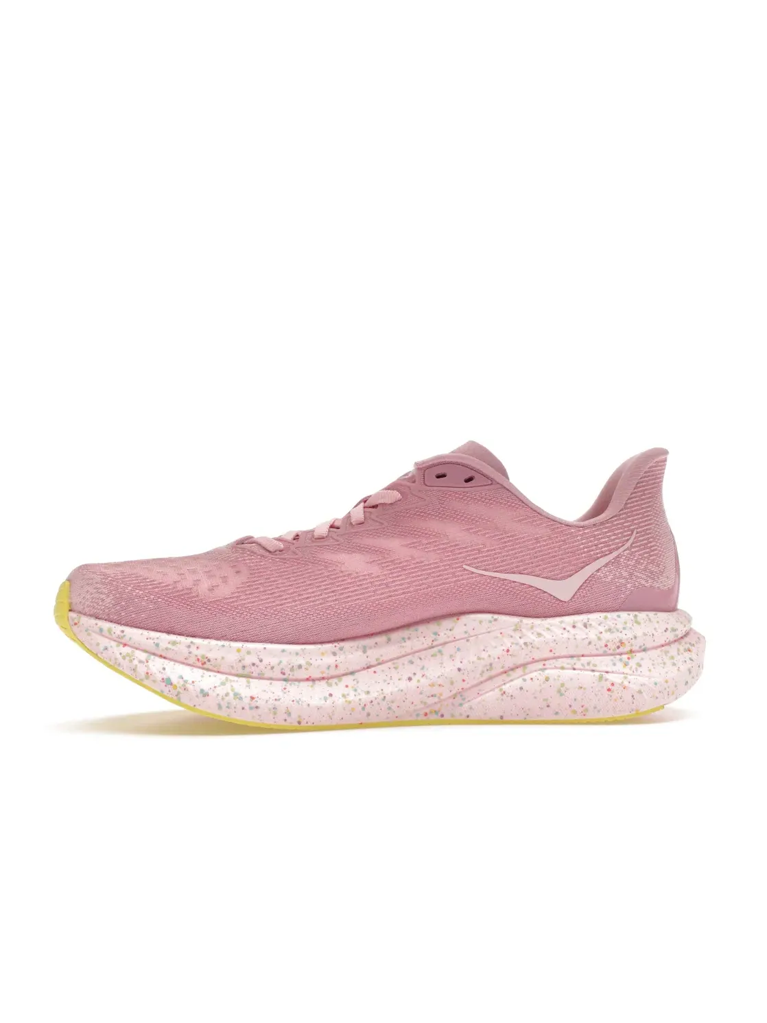 Женские кроссовки с высокой амортизацией Hoka One One Mach 6 — изображение 3 из 4, розовый