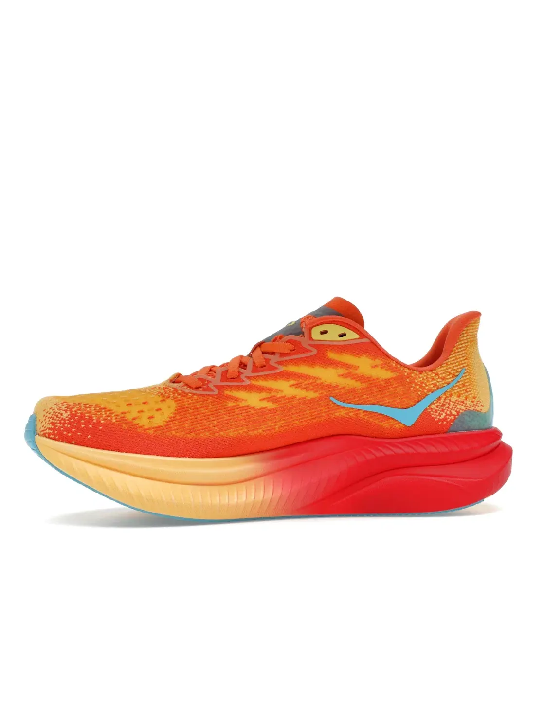 Мужские кроссовки для бега Hoka One One Mach 6, Poppy Squash — изображение 3 из 4