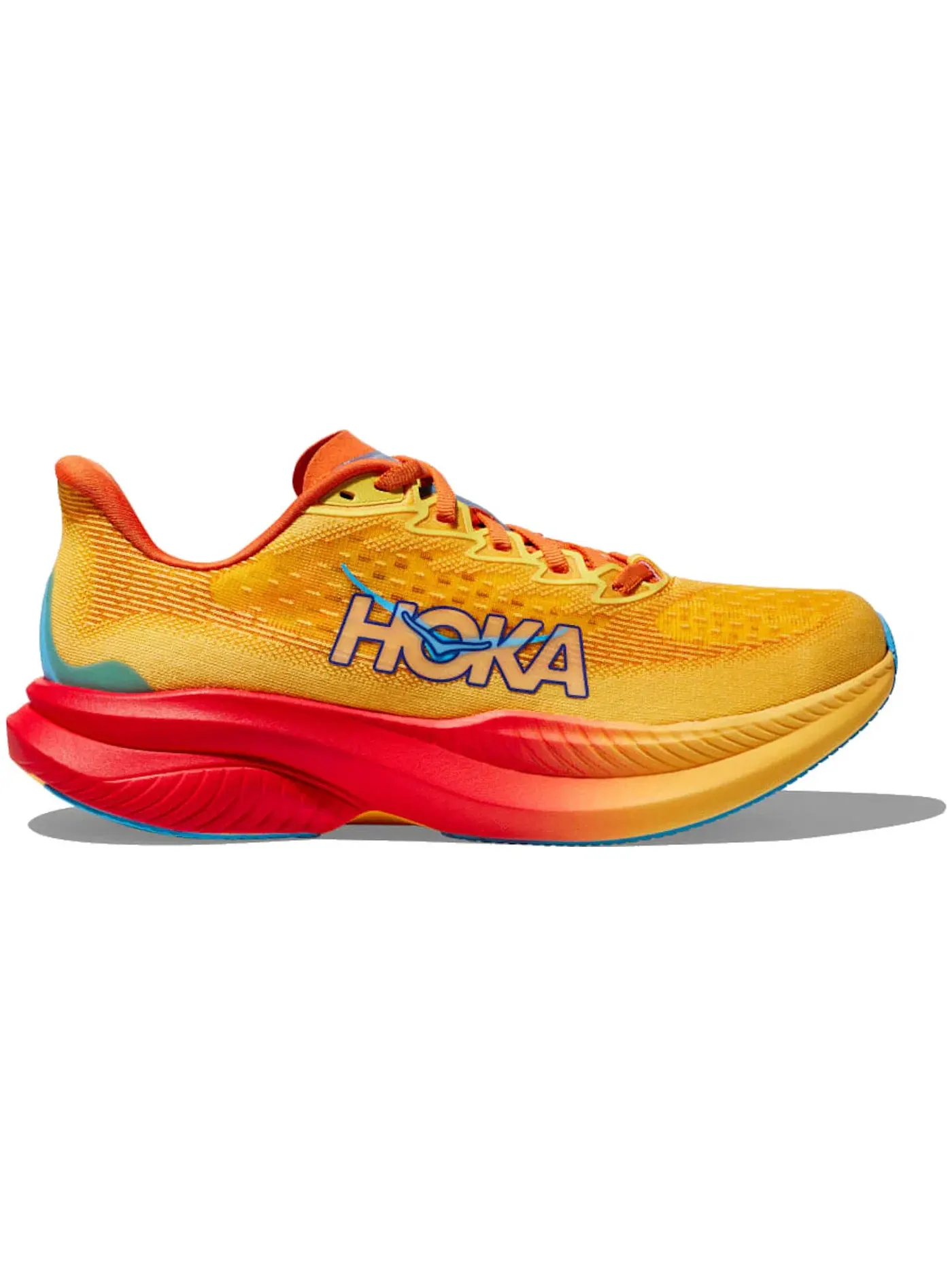 Женские кроссовки для бега Hoka One One Mach 6, Poppy Squash — изображение 1 из 1