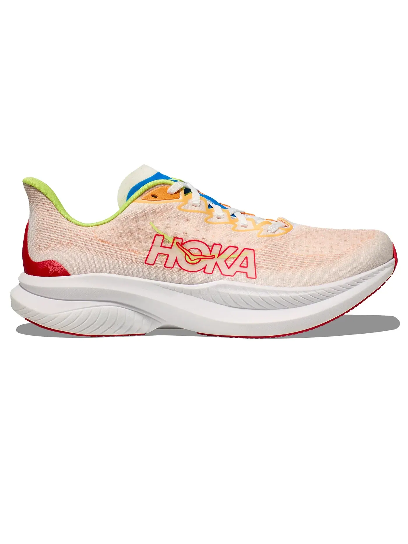Мужские кроссовки для бега Hoka One One Mach 6 — изображение 1 из 1, белый