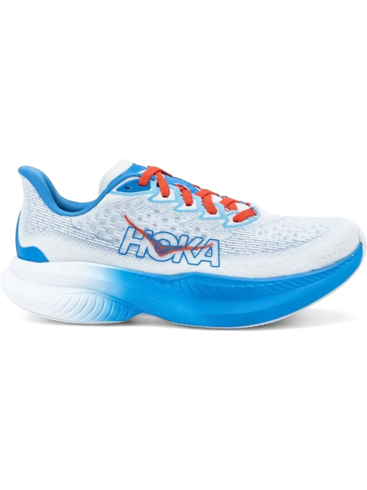 Женские кроссовки для бега Hoka One One Mach 6 — изображение 1 из 1, белый/синий