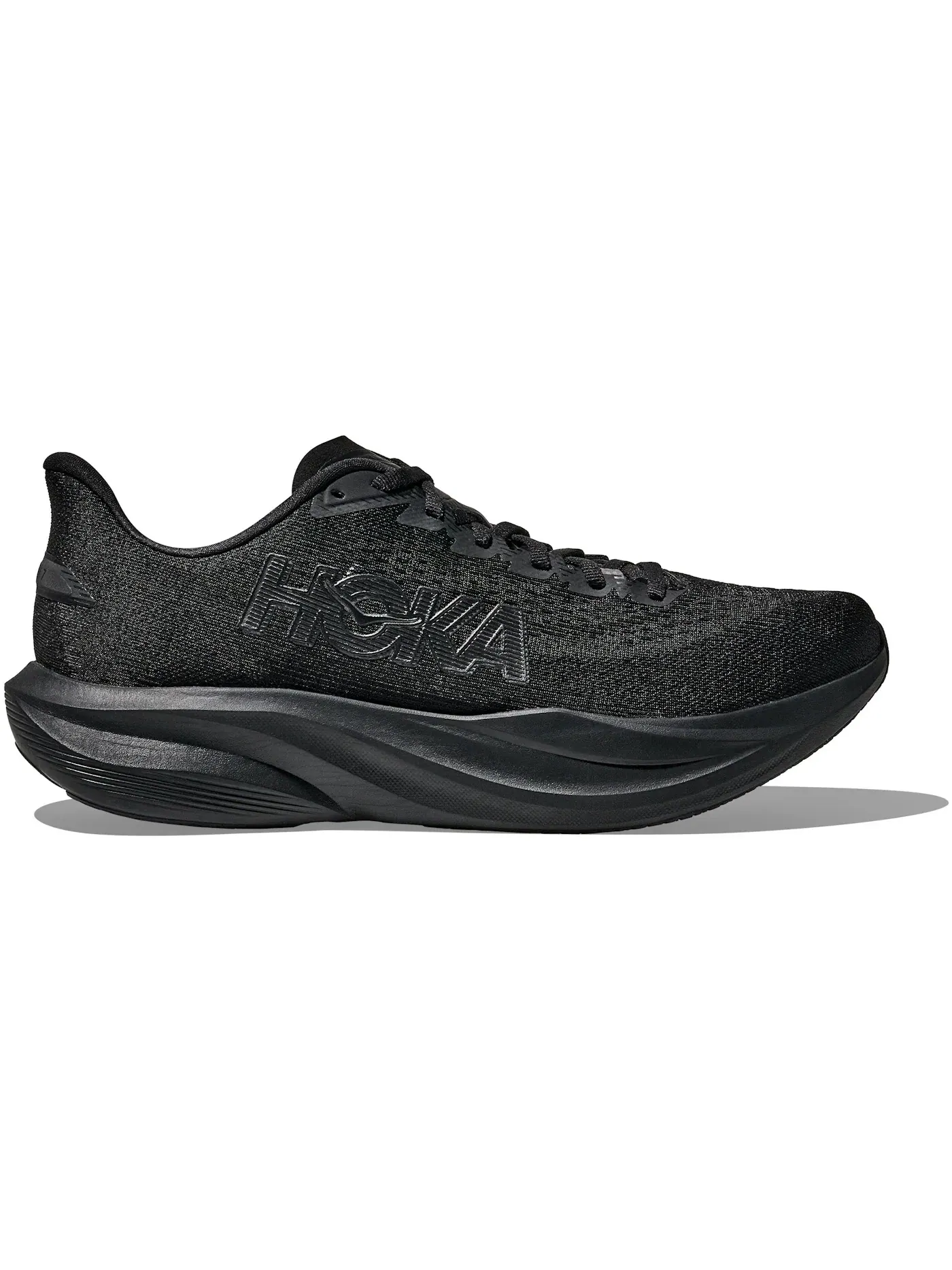 Мужские кроссовки для бега Hoka One One Mach 7 — изображение 1 из 1, черный/черный