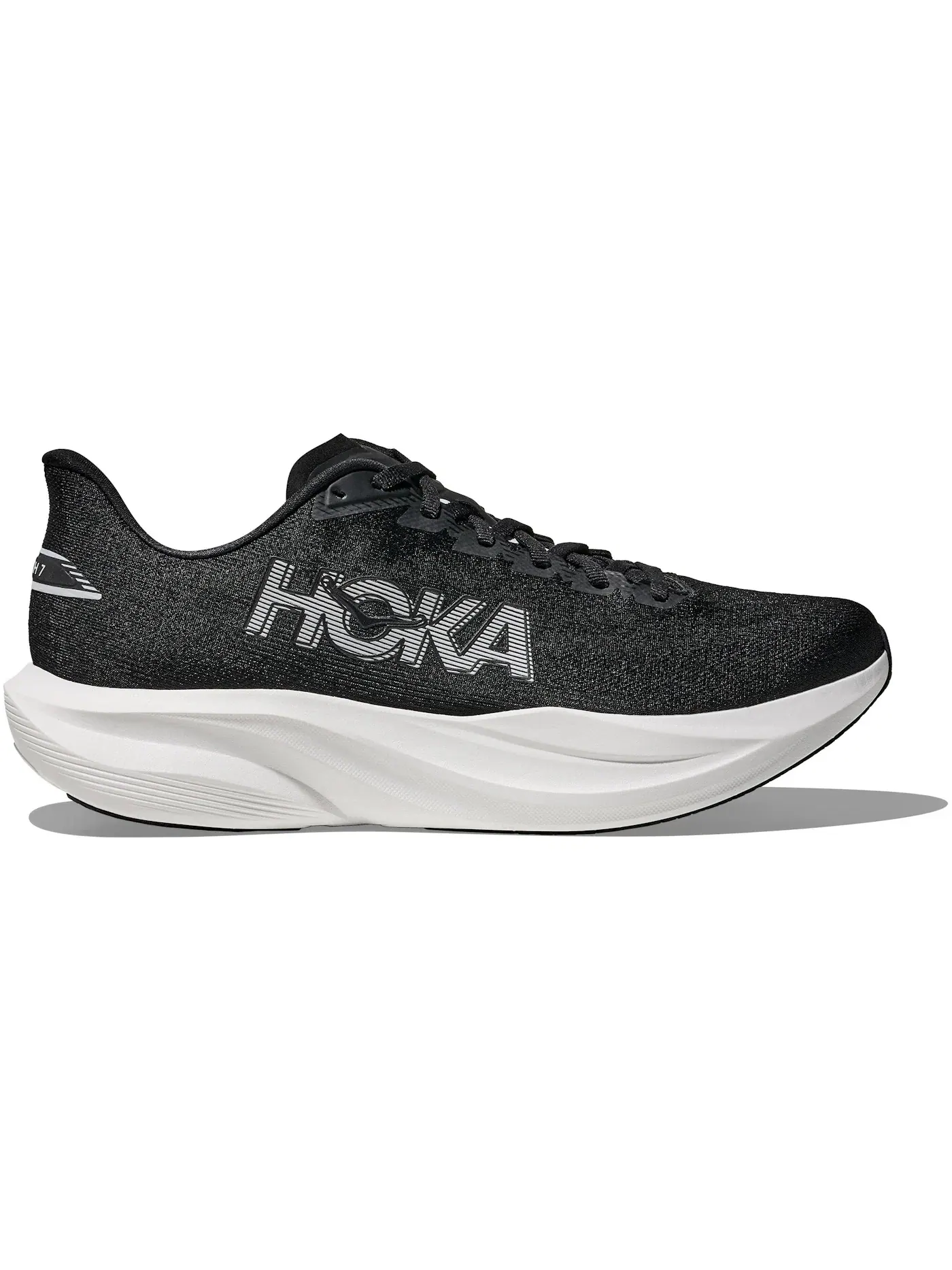 Мужские кроссовки для бега Hoka One One Mach 7 — изображение 1 из 1, черный/белый