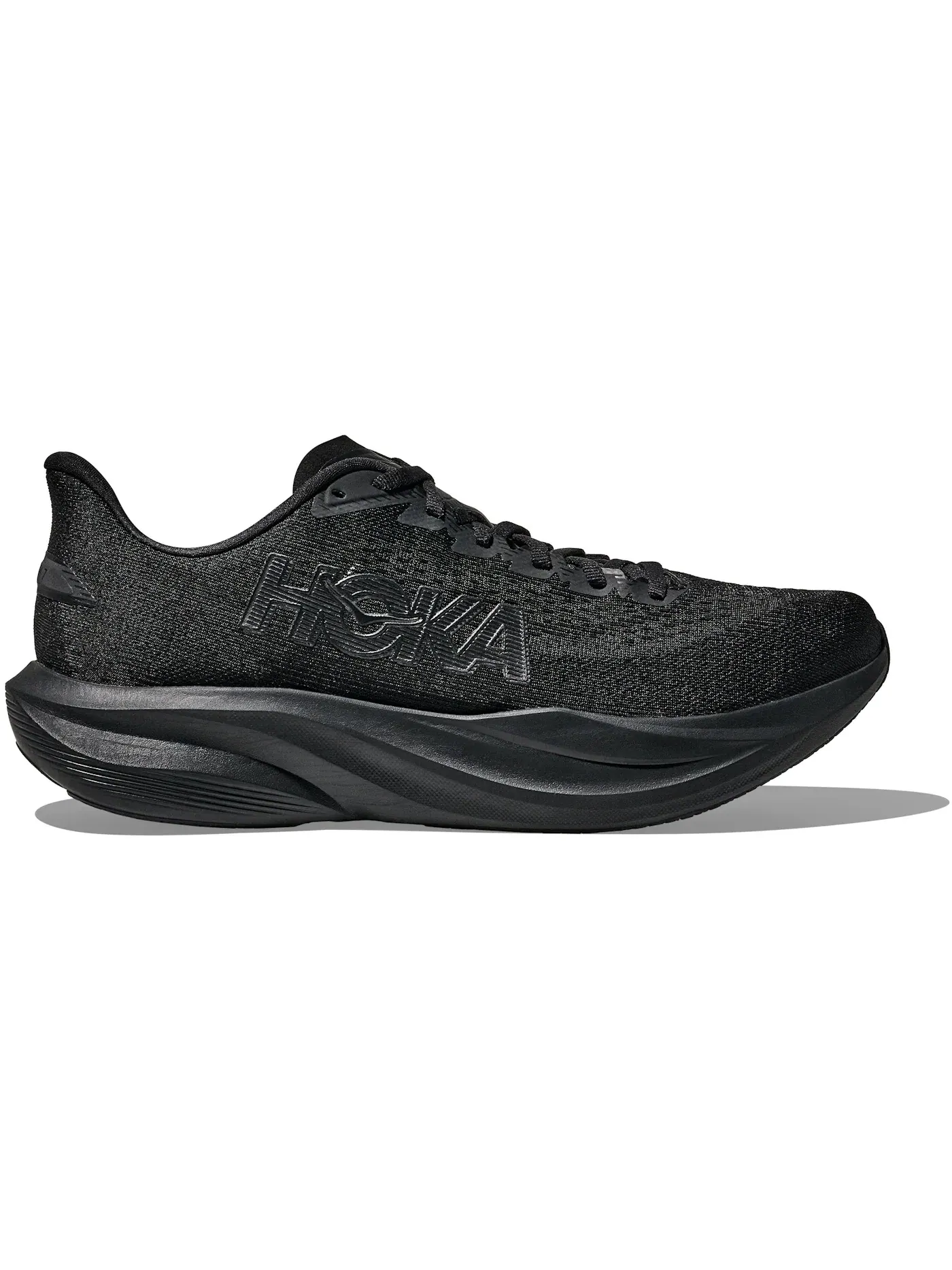 Женские кроссовки для бега Mach 7 Hoka One One — изображение 1 из 1, черный/черный