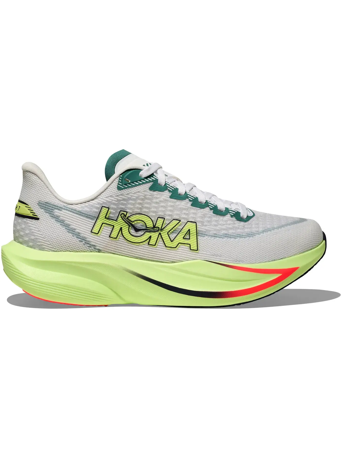 Мужские кроссовки для бега Hoka One One Mach 7, Frost Neon Yuzu — изображение 1 из 1