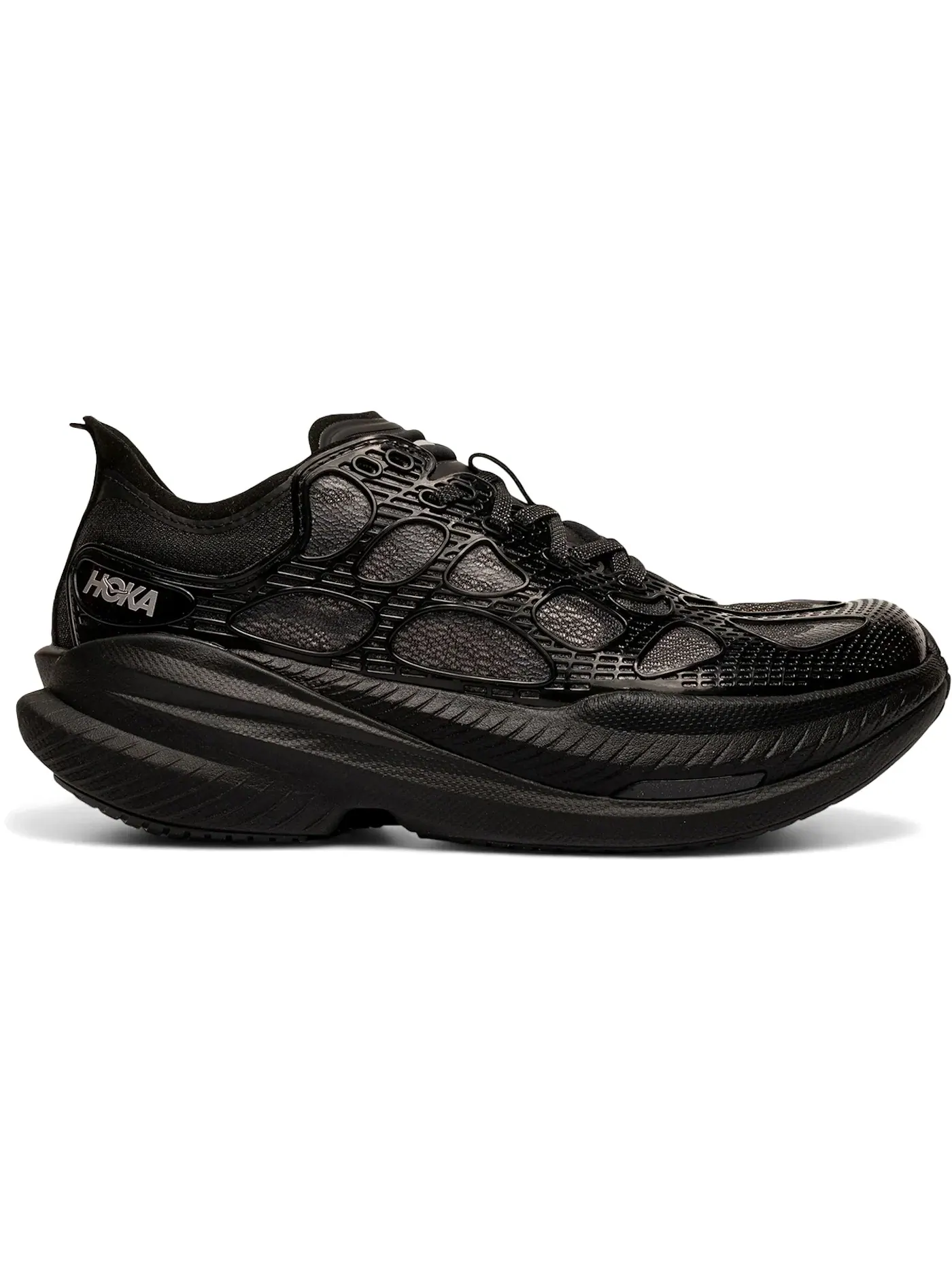 Мужские кроссовки для бега Hoka One One Mach X Caged — изображение 1 из 1, черный/синий