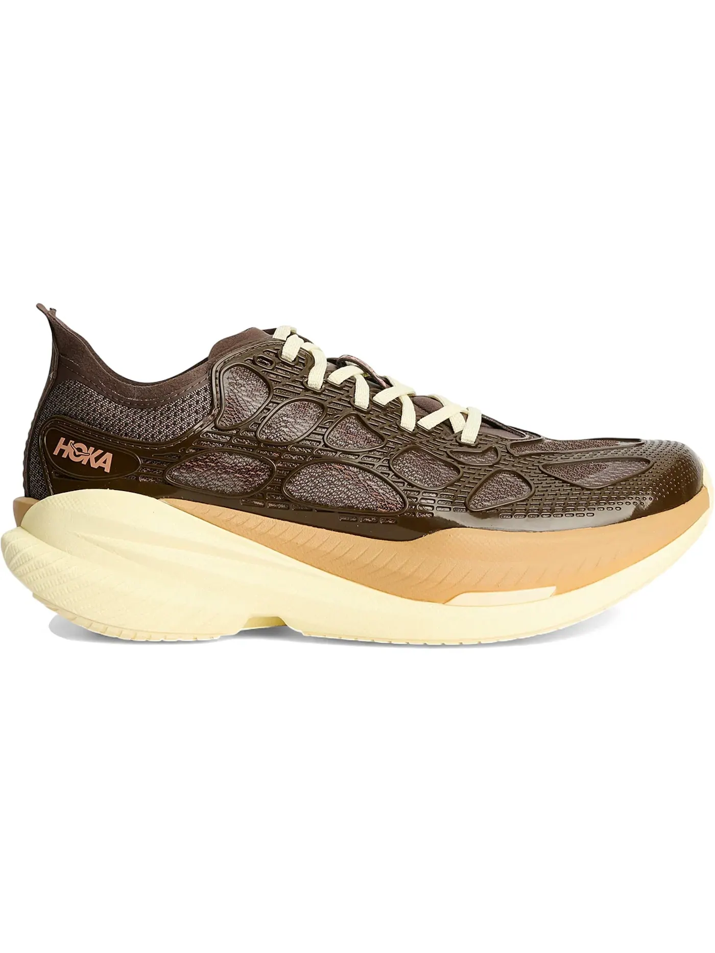 Мужские кроссовки для бега Hoka One One Mach X Caged, Walnut Maple — изображение 1 из 1