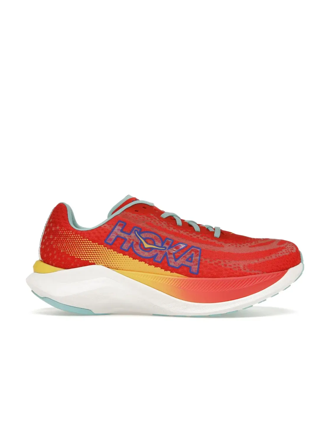 Женские кроссовки для бега с технологией Mach X Hoka One One, Cerise Cloudless — изображение 1 из 4