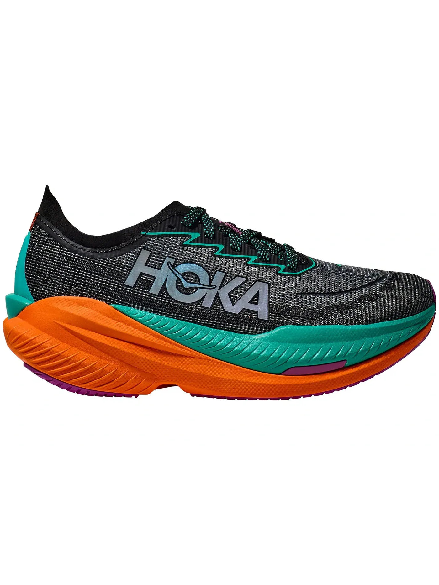Женские кроссовки для бега Hoka One One Mach X 2 — изображение 1 из 1, черный голубой