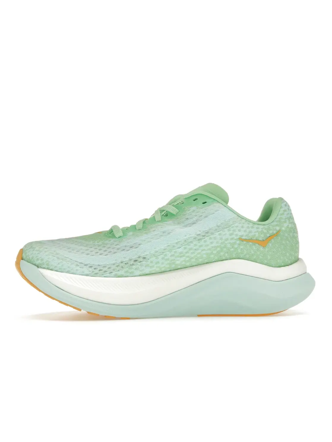 Женские кроссовки для бега Hoka One One Mach X — изображение 3 из 4, зеленый