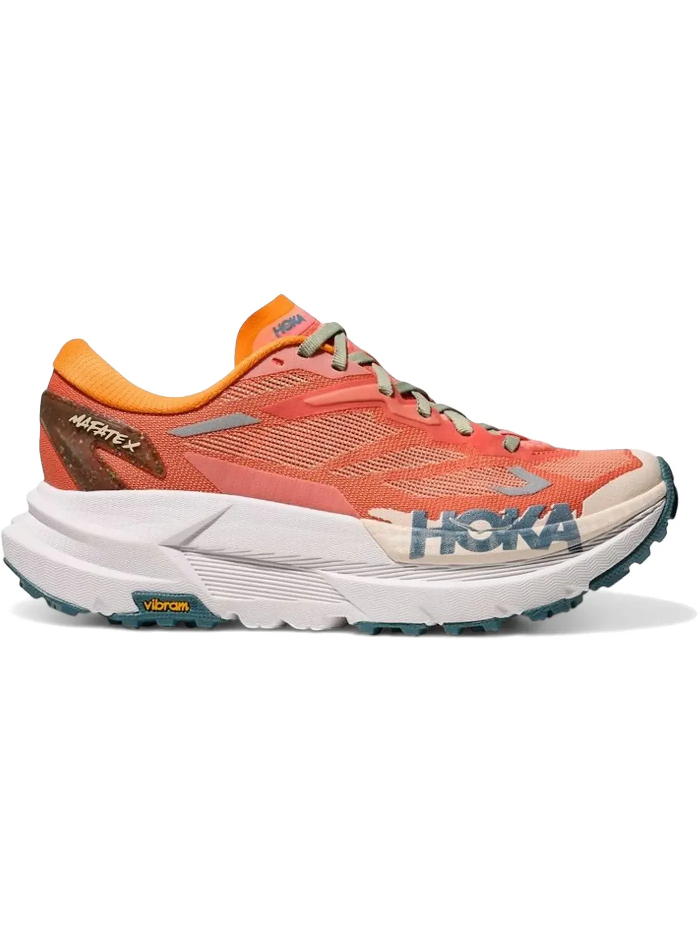 Женские кроссовки для бега с амортизацией Hoka One One Mafate X, Feldspar Mountain Fog — изображение 1 из 1