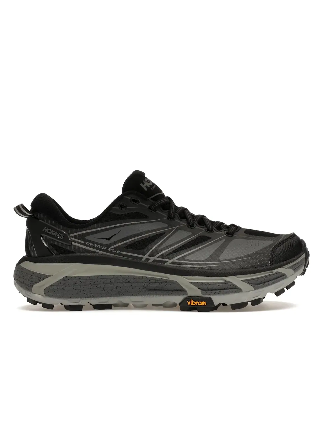 Мужские кроссовки для бега с амортизацией Hoka One One Mafate Speed 2 — изображение 1 из 4, черный