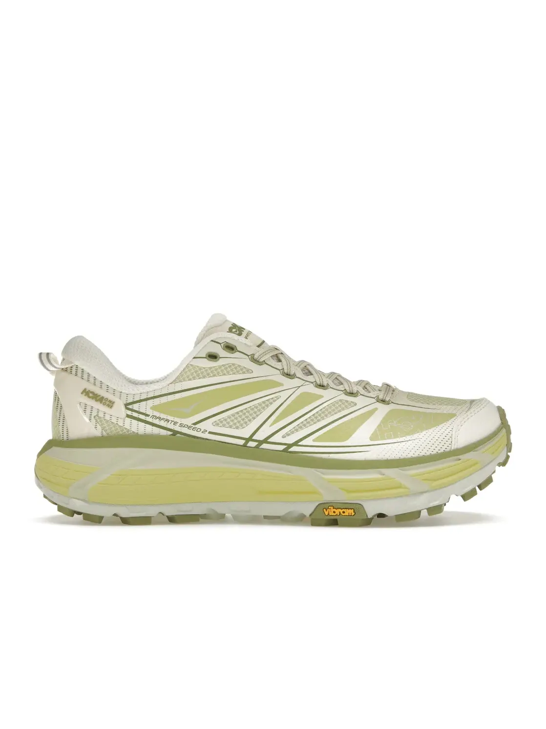 Мужские кроссовки для бега Mafate Speed 2 Hoka One One, Eggnog Celery Root — изображение 1 из 4