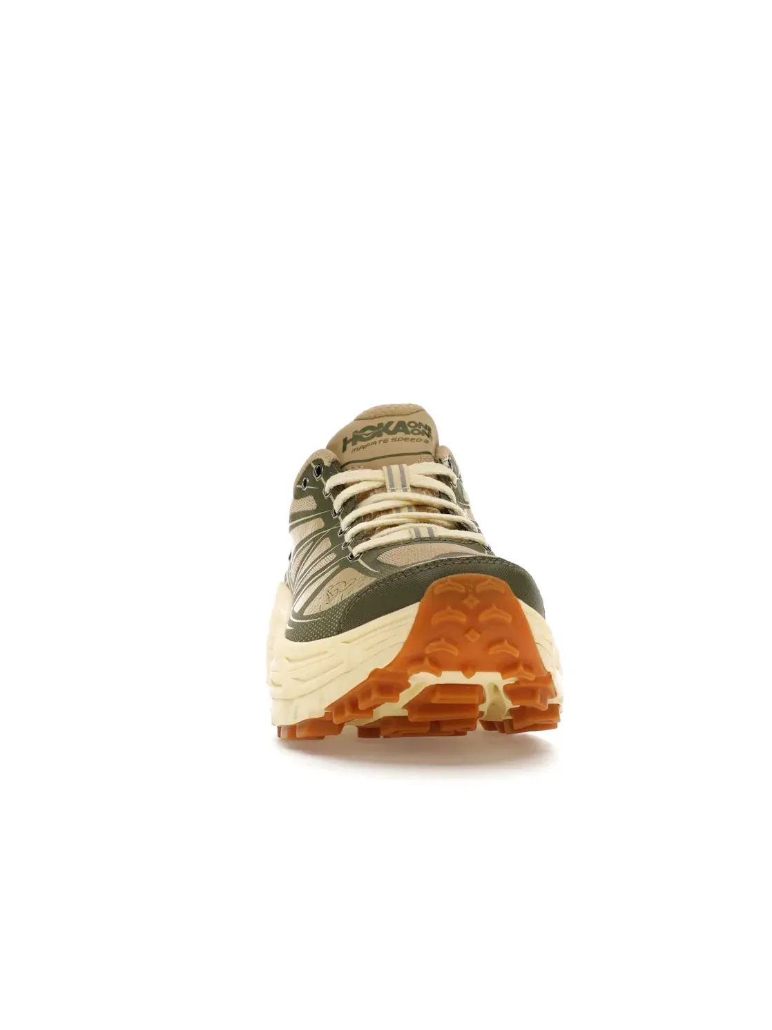 Мужские кроссовки для бега Mafate Speed 2 Hoka One One, Chive Flan — изображение 2 из 4