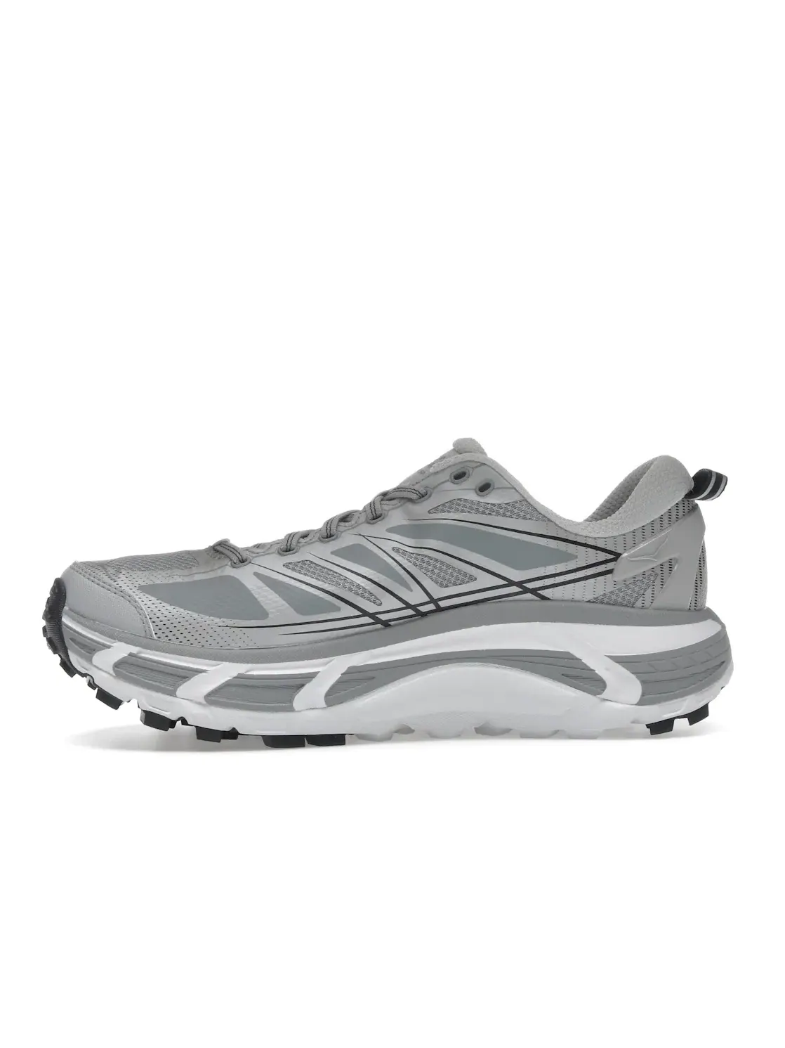 Мужские кроссовки для бега Mafate Speed 2 Hoka One One — изображение 3 из 4, серый/серый