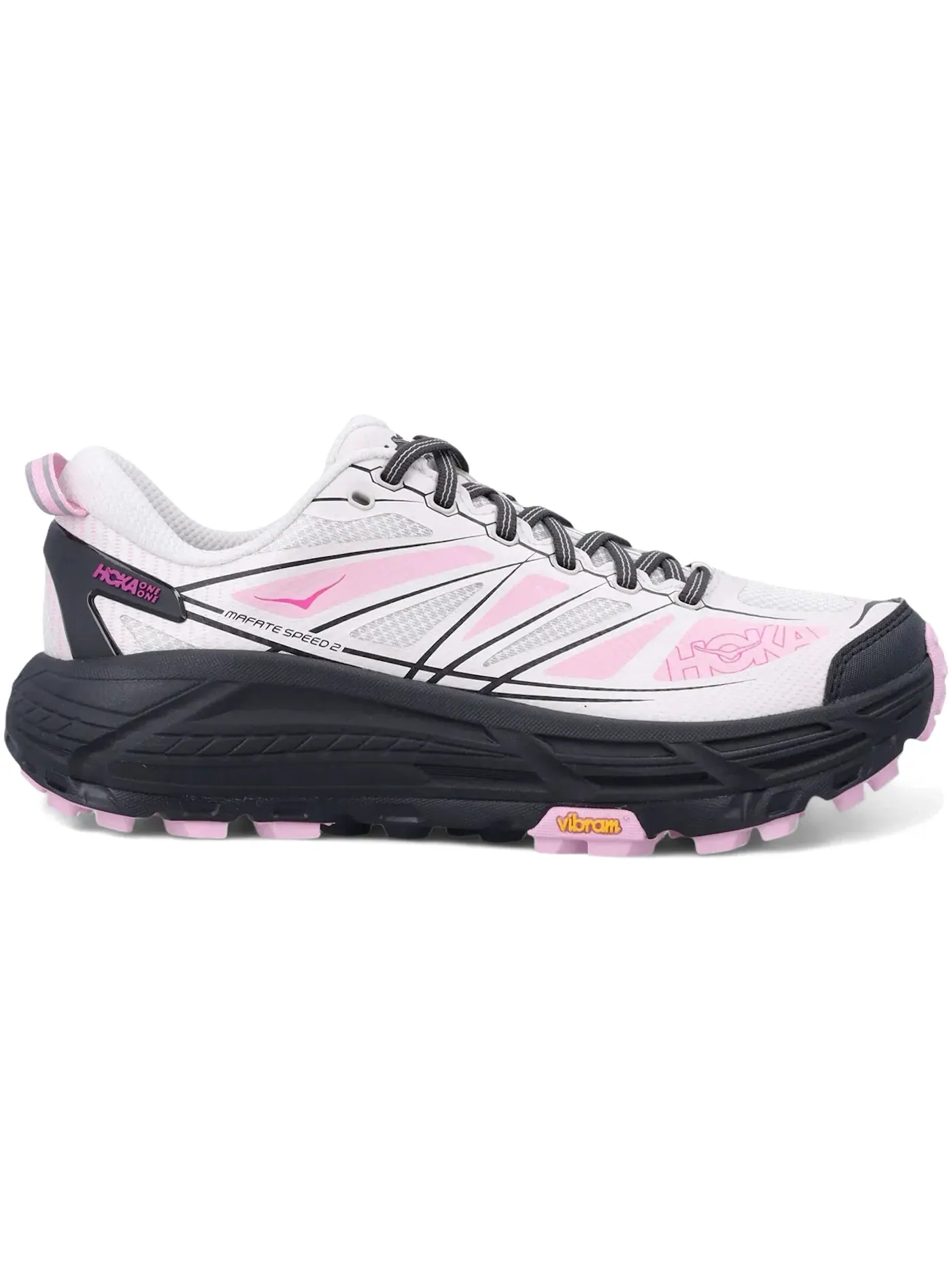 Мужские кроссовки для бега Mafate Speed 2 Hoka One One — изображение 1 из 1, черный