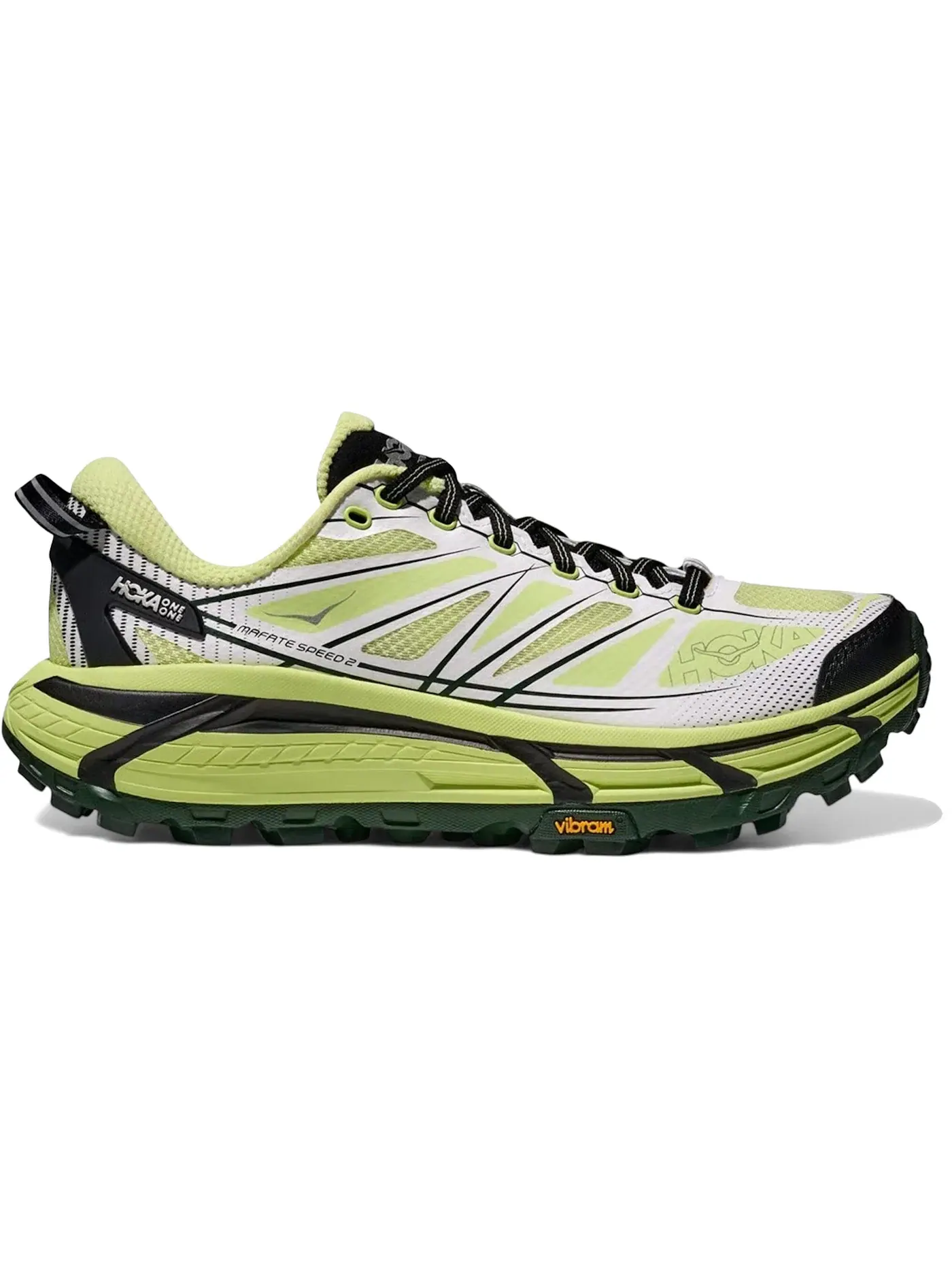 Мужские кроссовки для бега Mafate Speed 2 Hoka One One — изображение 1 из 1, белый
