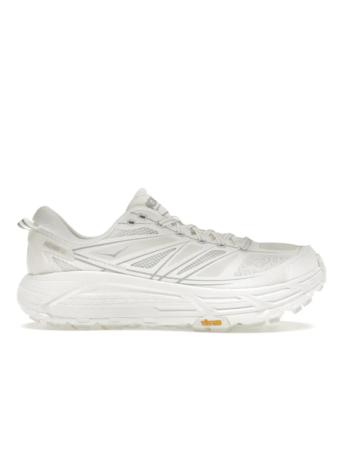 Кроссовки для бега с амортизацией Hoka One One Mafate Speed 2 — изображение 1 из 4, белый