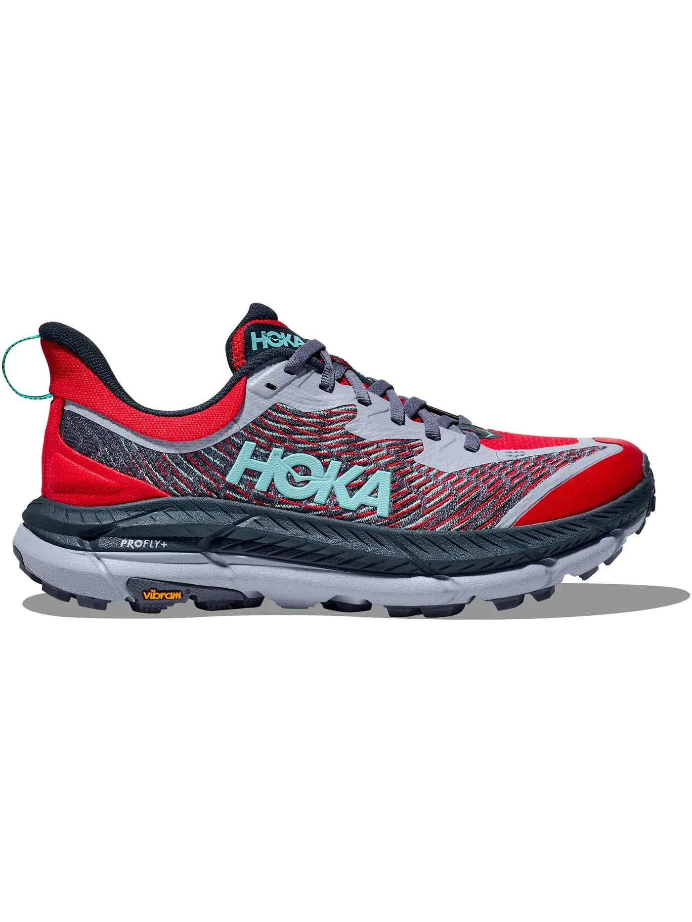 Женские кроссовки для бега с амортизацией Hoka One One Mafate Speed 4, Cerise Stormy Skies — изображение 1 из 1
