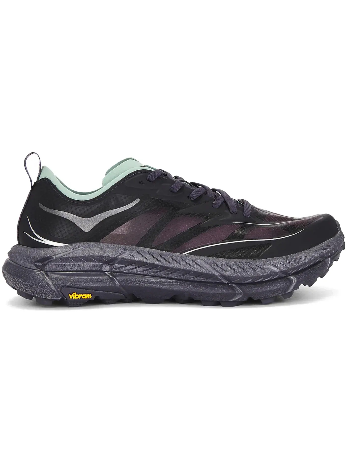 Мужские кроссовки для бега с амортизацией Hoka One One Mafate Speed 4 Lite — изображение 1 из 1, темно-серый серый