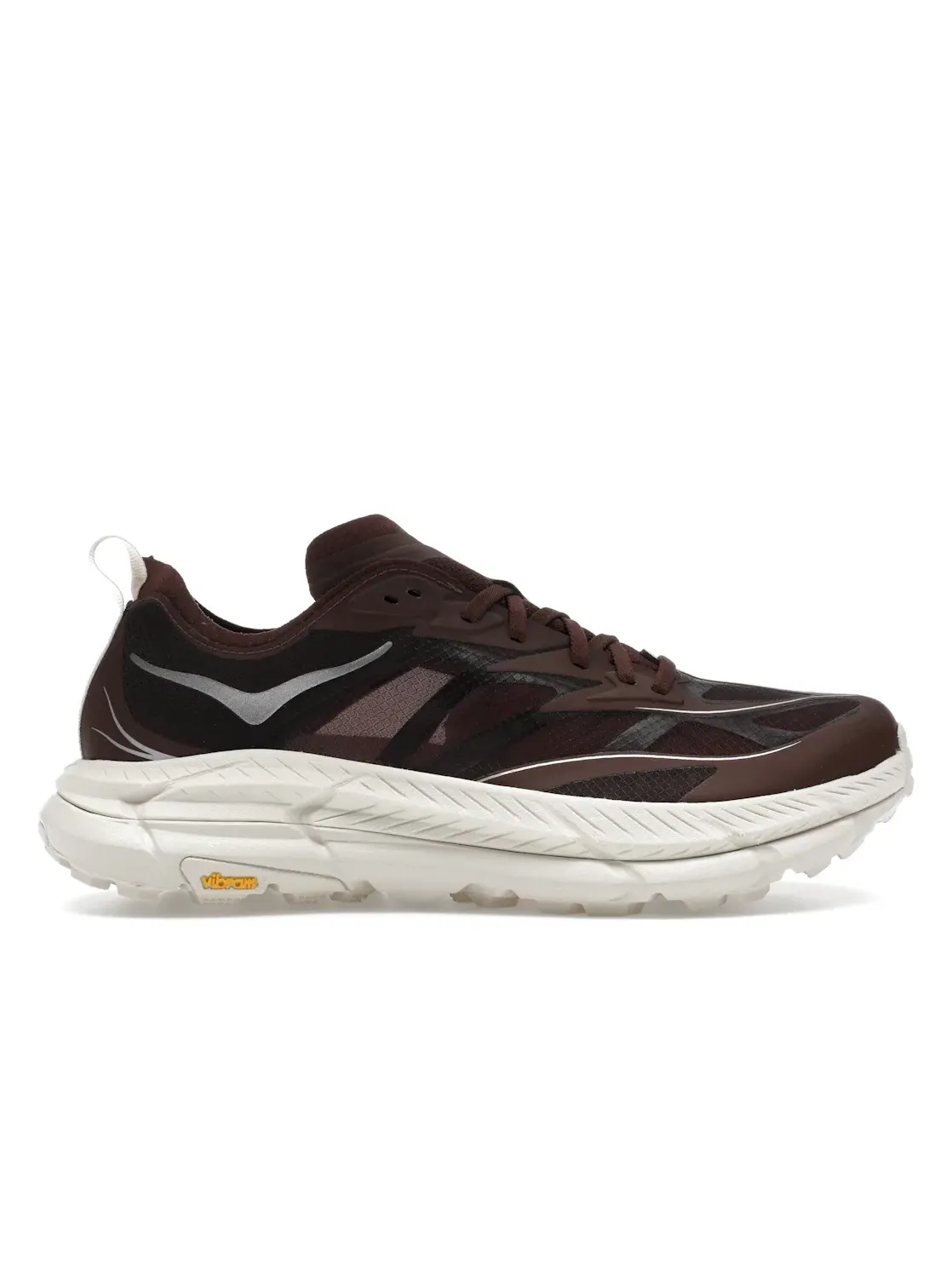 Мужские кроссовки для бега Mafate Speed 4 Lite Hoka One One, Cold Brew/Oat Milk — изображение 1 из 4