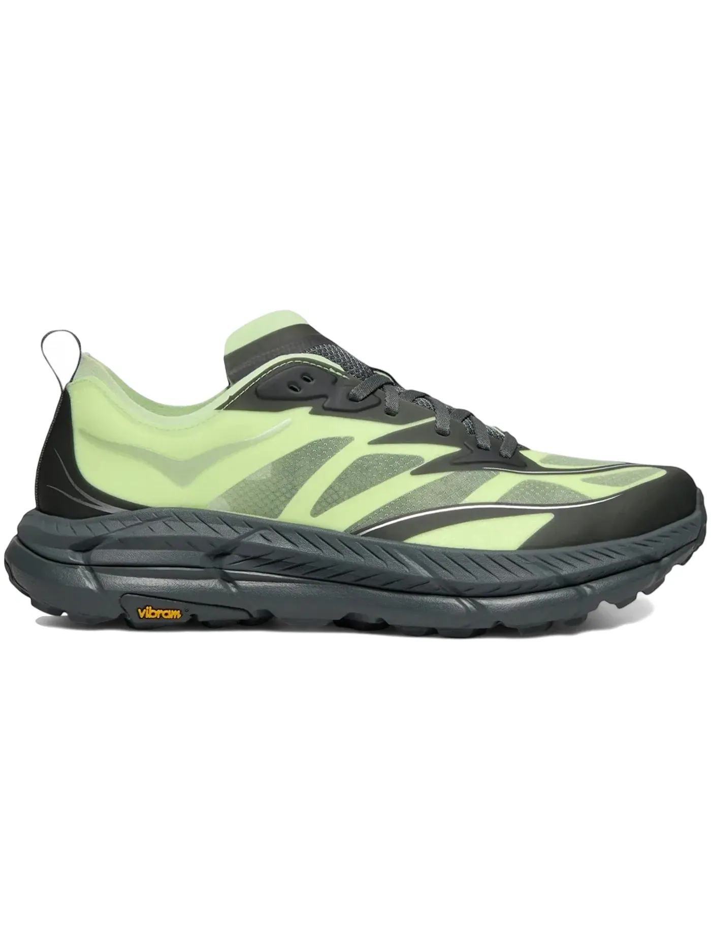 Мужские кроссовки для бега с длинным шнурком Mafate Speed 4 Lite Hoka One One — изображение 1 из 1, серый