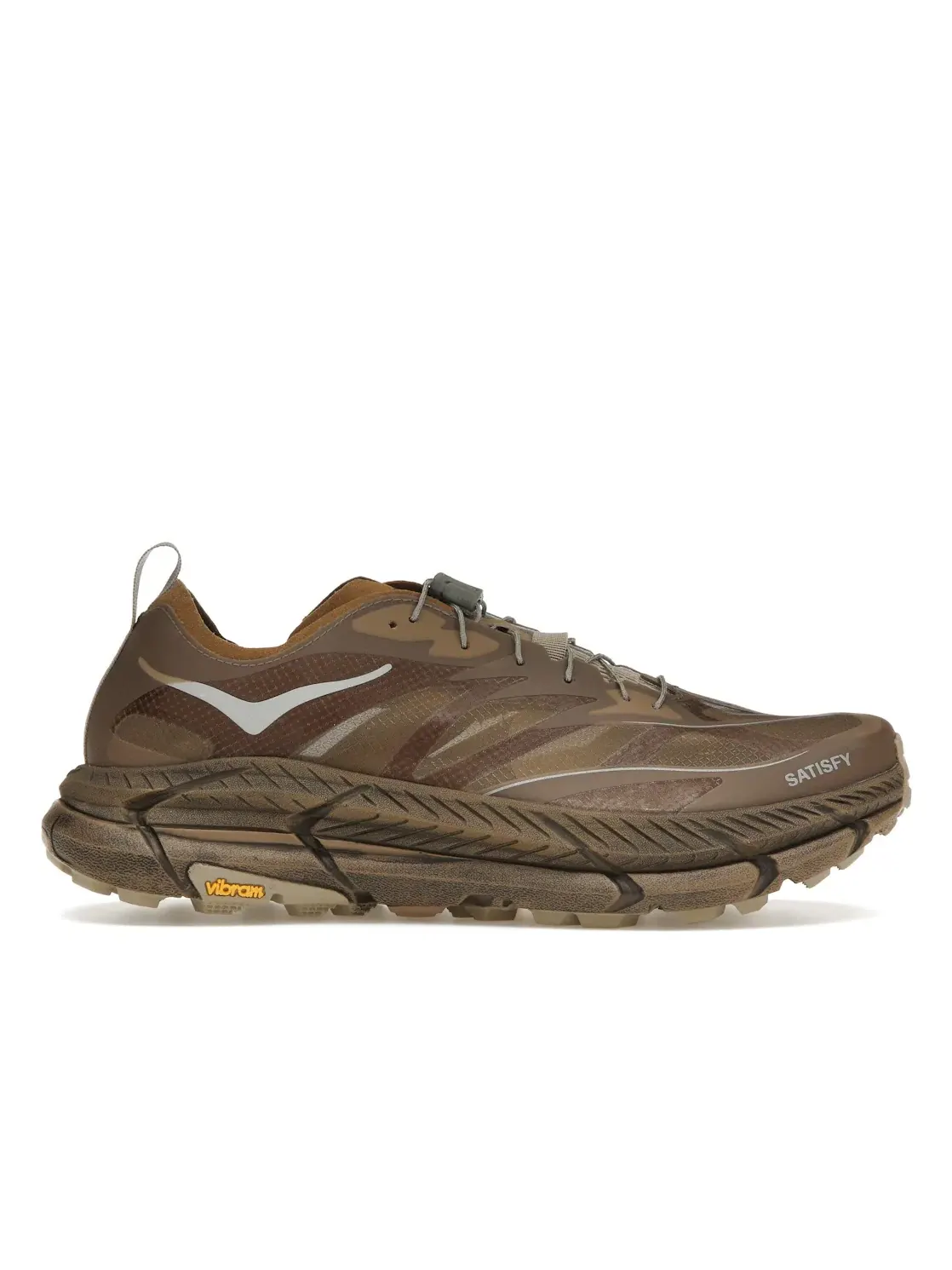 Мужские кроссовки для бега Mafate Speed 4 Lite Hoka One One, Rubber Rubber — изображение 1 из 4