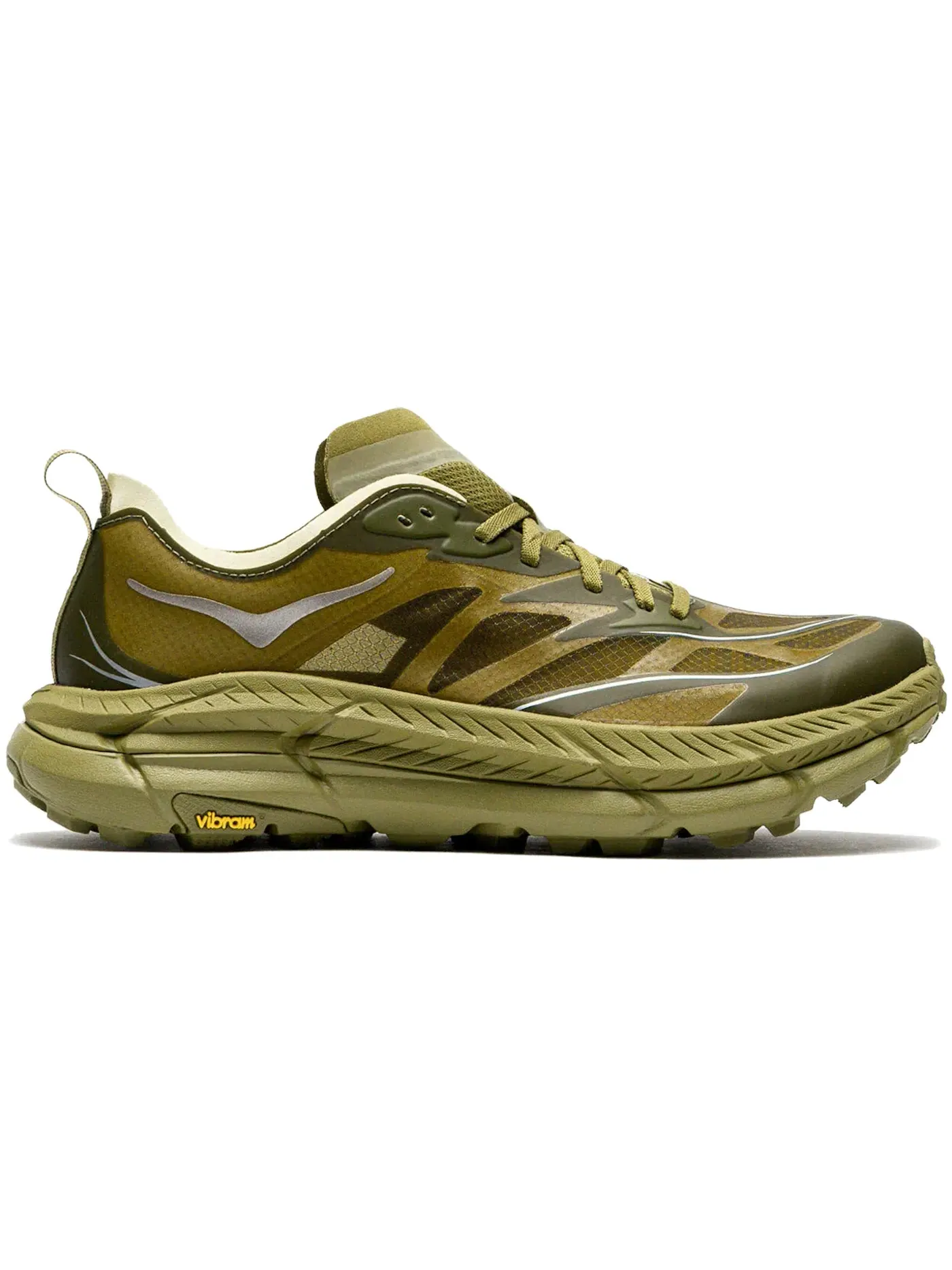 Мужские кроссовки для бега Mafate Speed 4 Lite Hoka One One, Wild Rye Pampas Grass — изображение 1 из 1