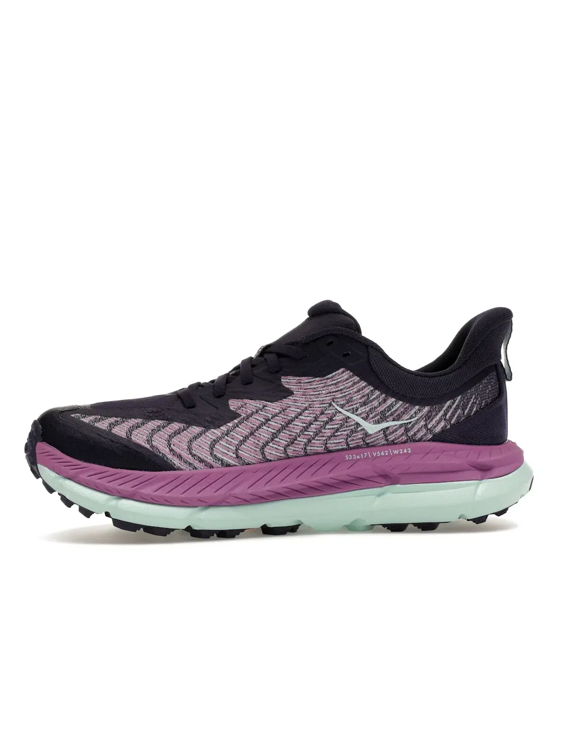 Женские кроссовки для бега Hoka One One Mafate Speed 4, Night Sky Orchid — изображение 3 из 4