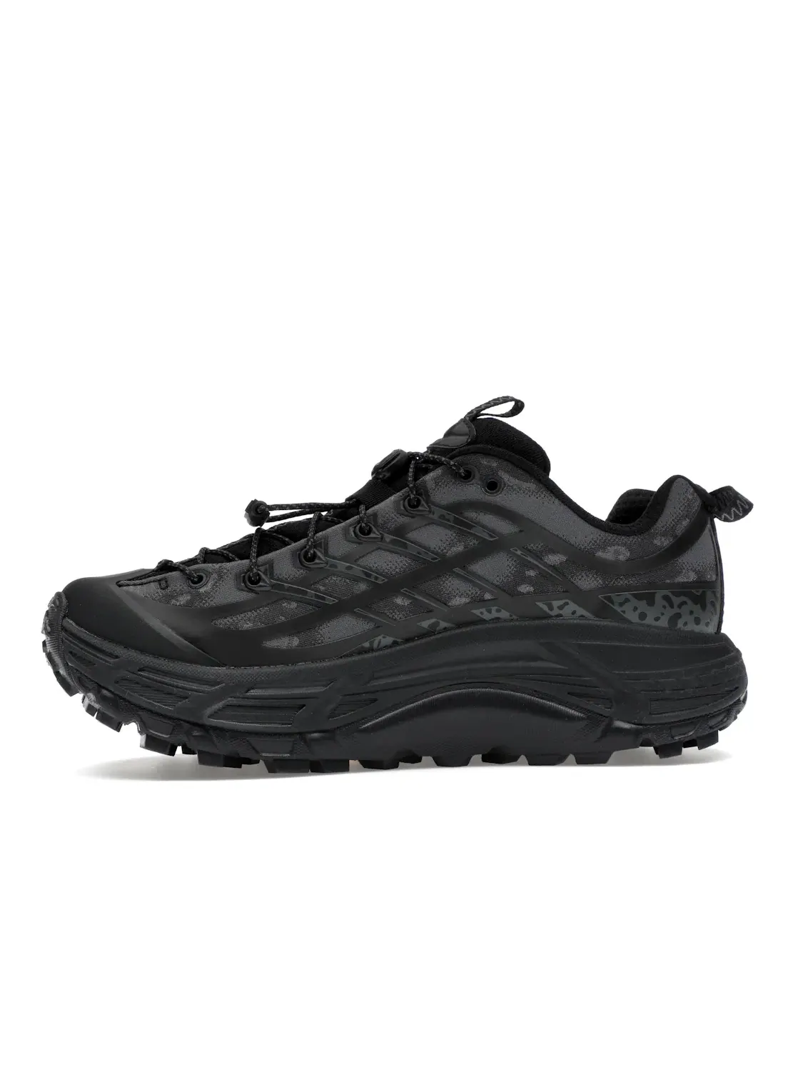 Мужские кроссовки для бега Hoka One One Mafate Three2 — изображение 3 из 4, черный/черный