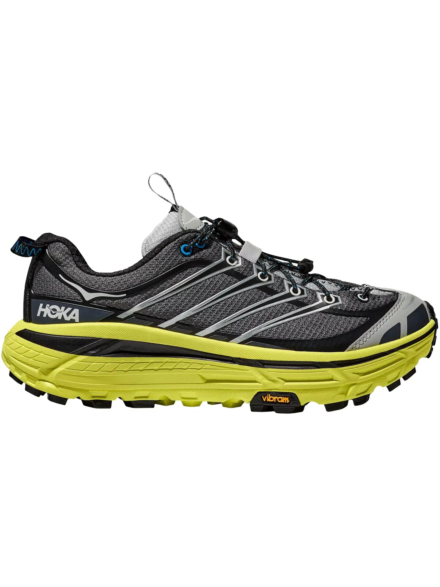 Мужские кроссовки для бега Mafate Three 2 Hoka One One — изображение 1 из 1, черный