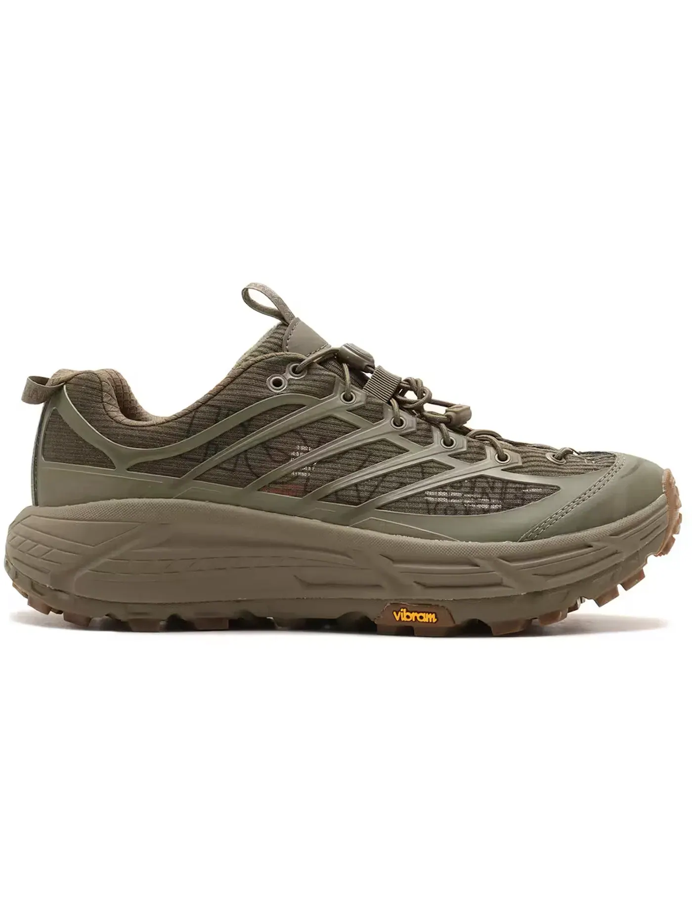 Мужские кроссовки для бега Hoka One One Mafate Three 2 Grid JP — изображение 1 из 1, оливковый