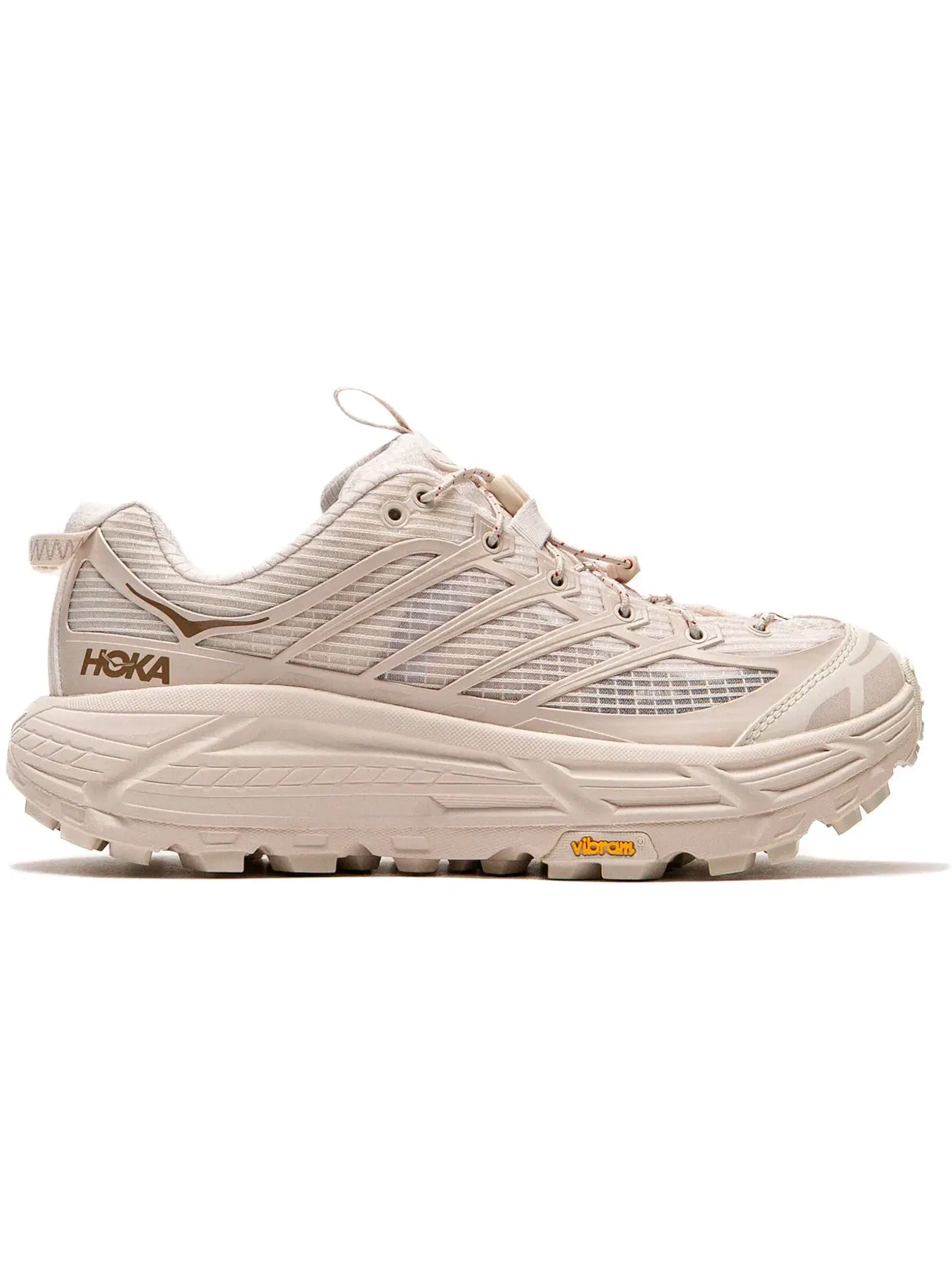 Мужские кроссовки для бега Mafate Three 2 Grid Hoka One One — изображение 1 из 1, розовый кремовый