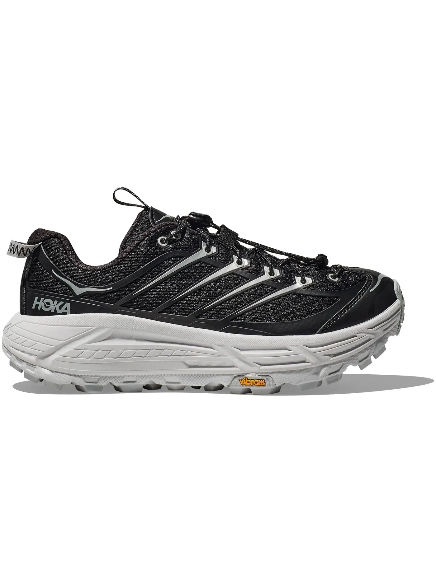 Мужские кроссовки для бега Mafate Three2 Hoka One One — изображение 1 из 1, черный/серый