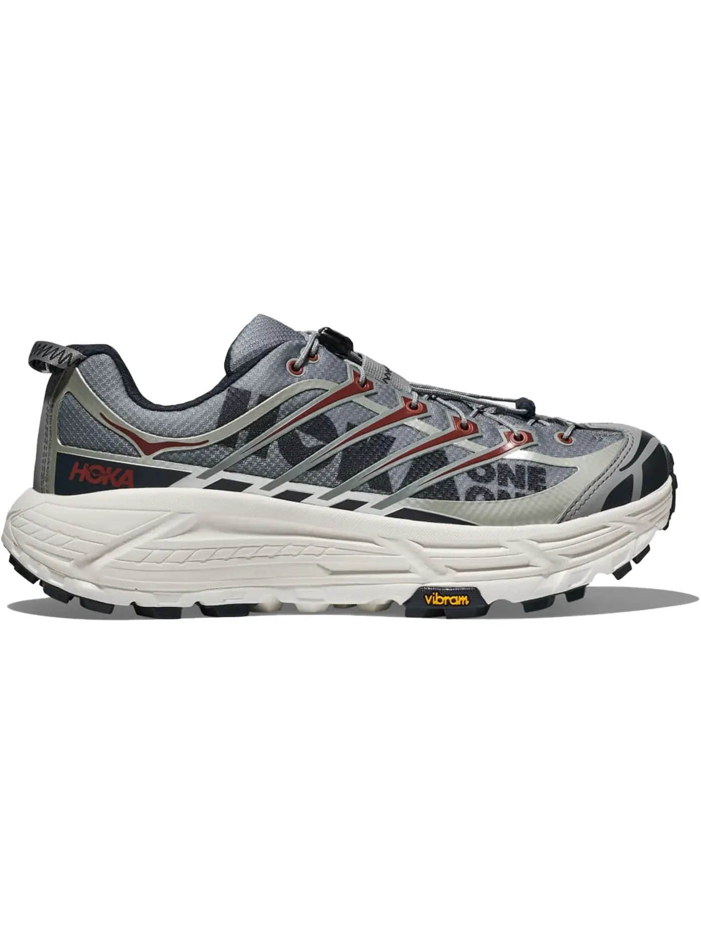 Мужские кроссовки для бега Hoka One One Mafate Three2, Limestone Outer Space — изображение 1 из 1