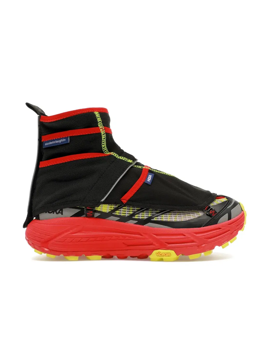 Мужские кроссовки для бега Mafate THREE2 Hoka One One — изображение 1 из 4, красный/черный