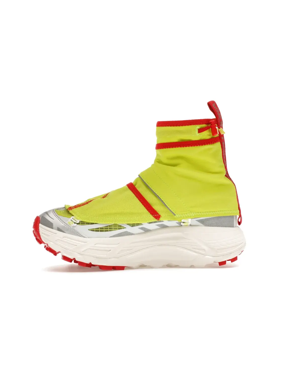 Мужские кроссовки для бега Mafate THREE2 Hoka One One — изображение 3 из 4, белый неоновый
