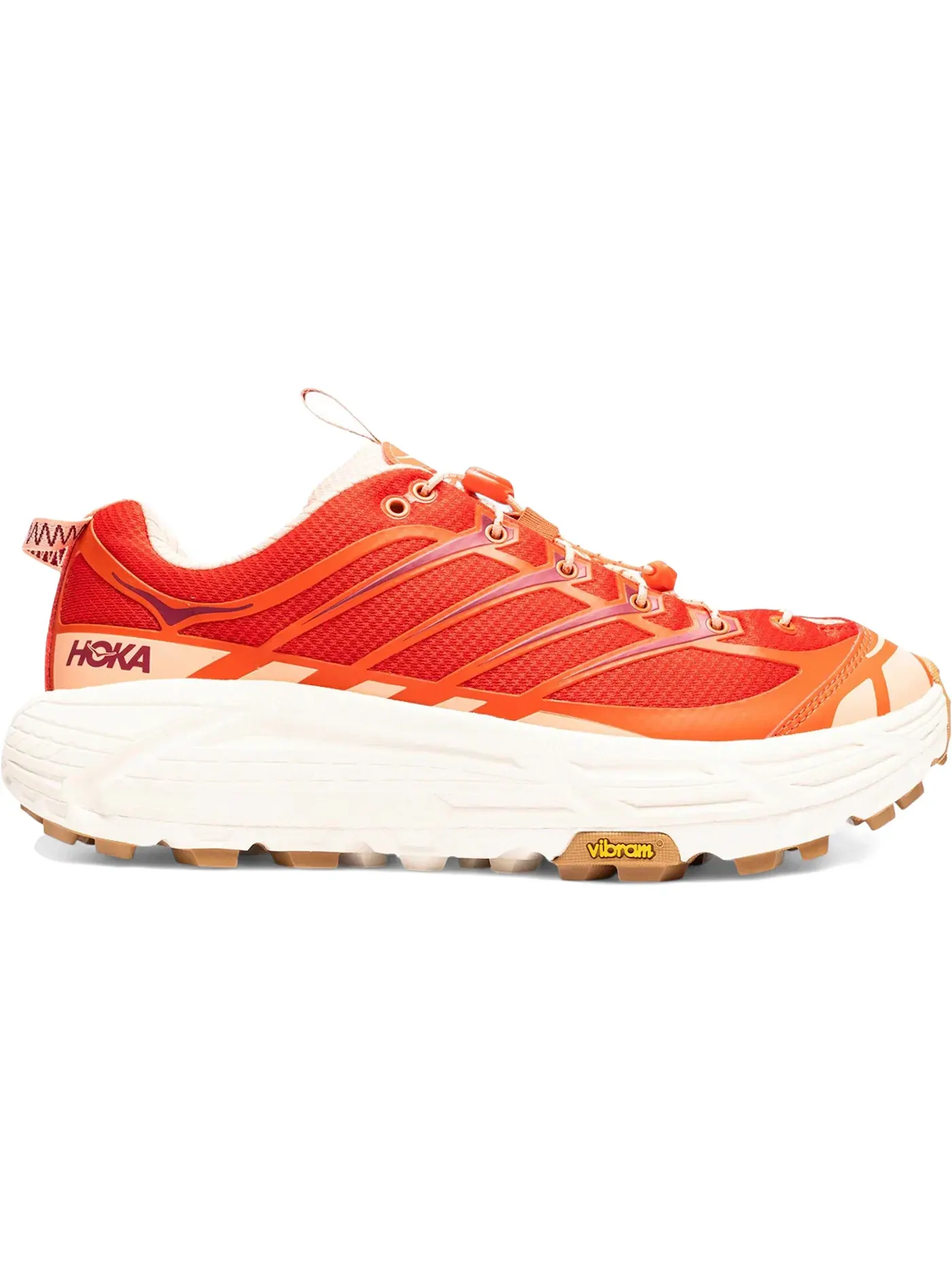 Мужские кроссовки для бега Mafate Three2 Hoka One One, Tomato Vermillion — изображение 1 из 1