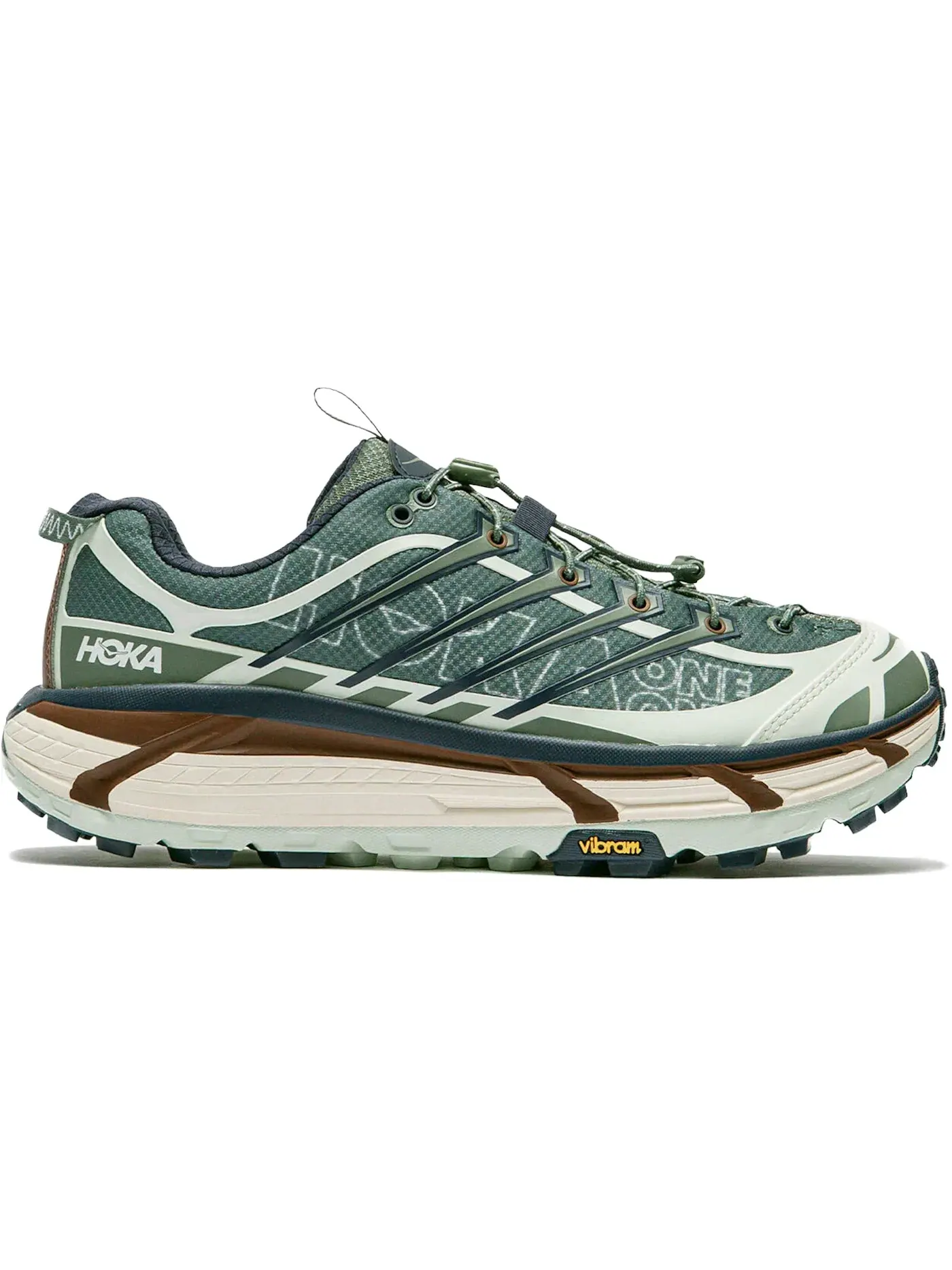 Мужские кроссовки для бега Mafate Three2 Hoka One One — изображение 1 из 1, темно-синий