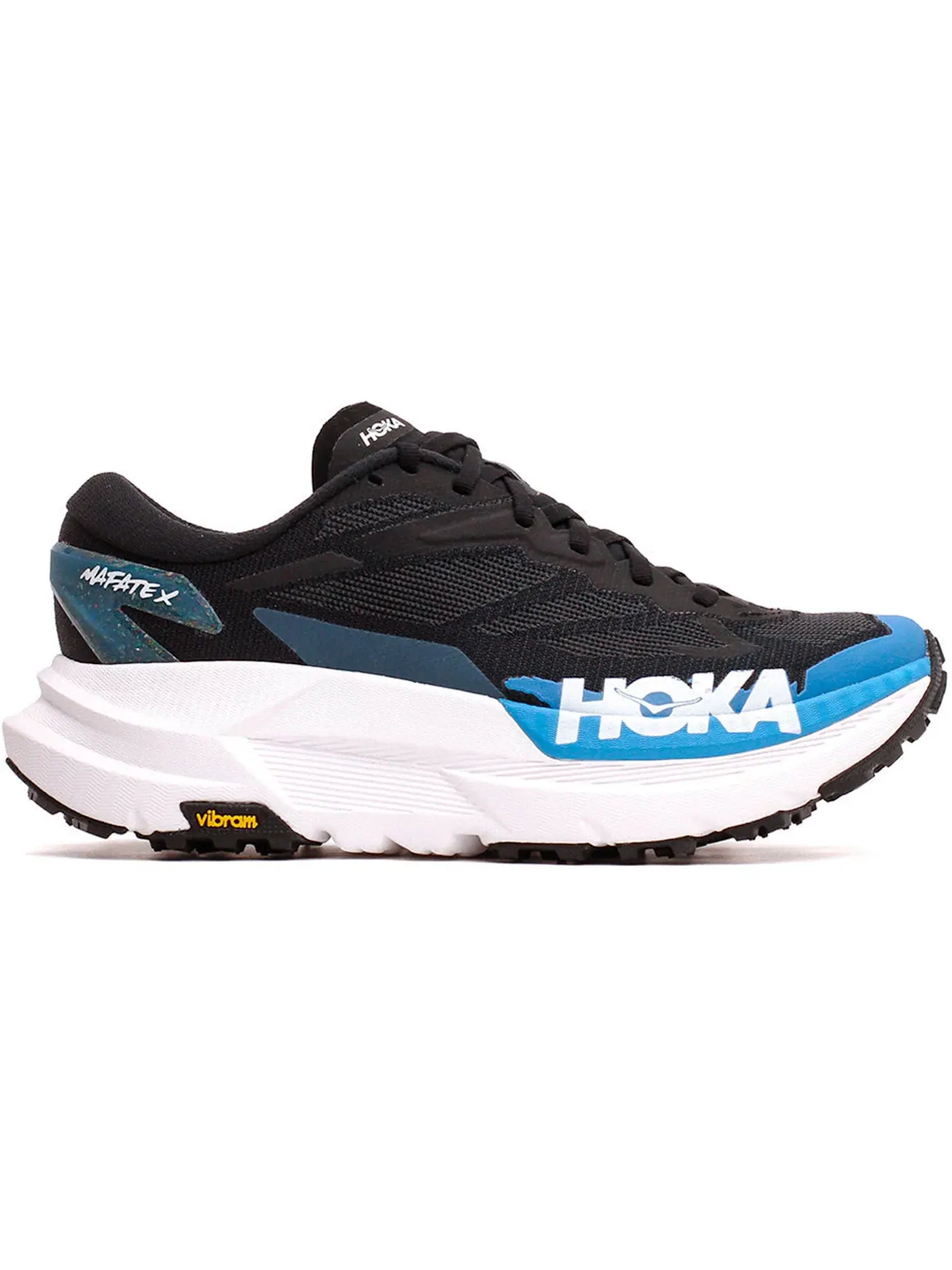 Мужские кроссовки для бега Mafate X Hoka One One — изображение 1 из 1, черный/синий