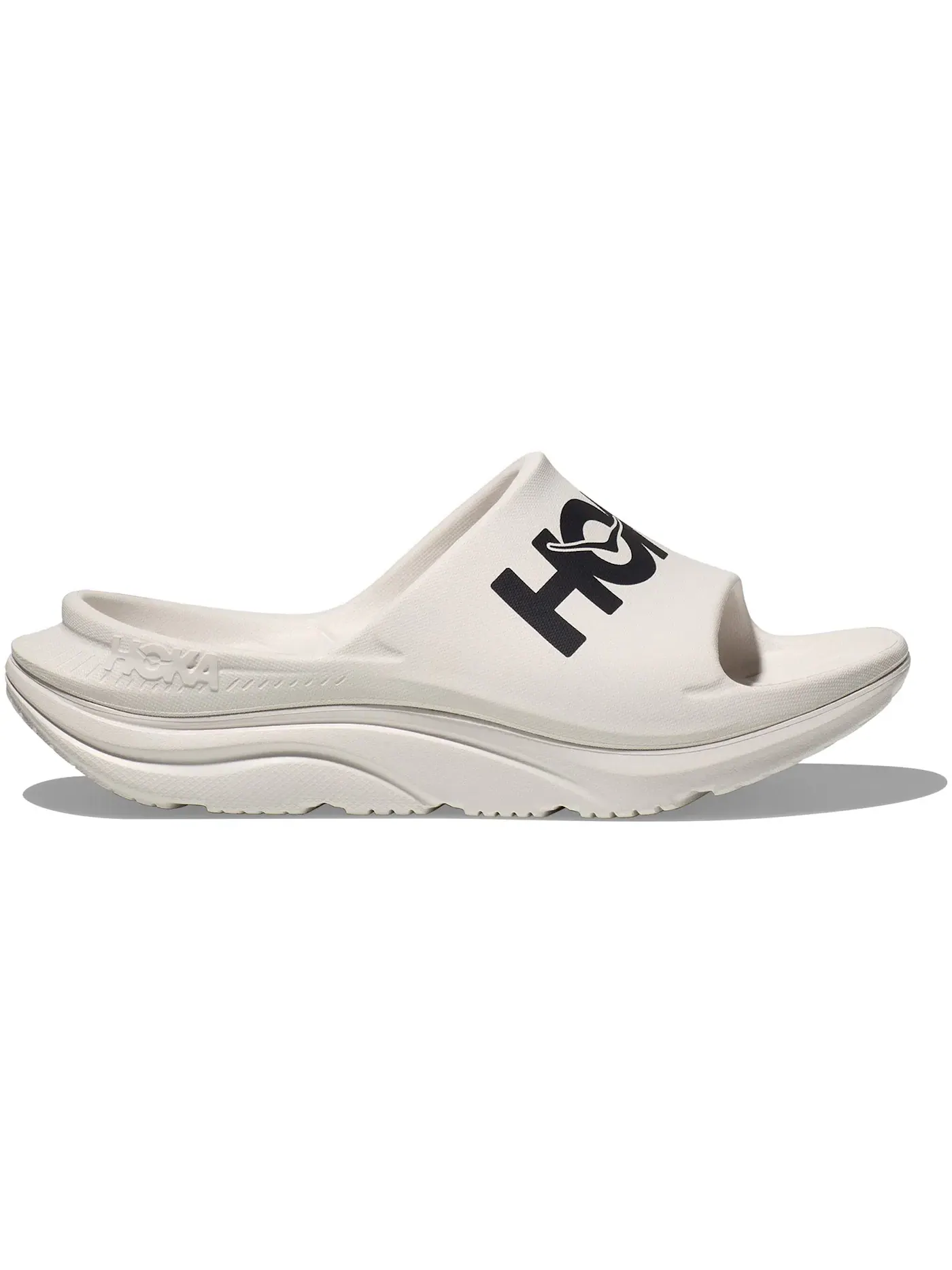 Мужские шлепанцы Hoka One One Ora Athletic Slide — изображение 1 из 1, белый/черный