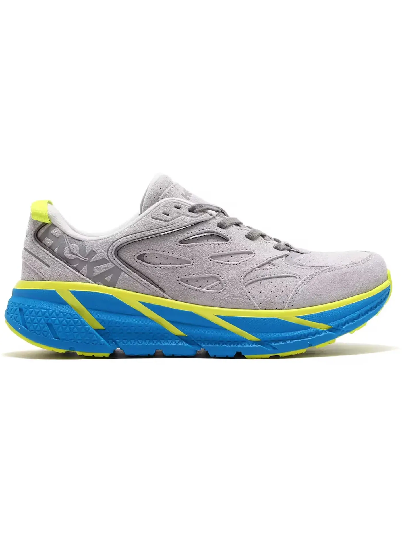 Мужские кроссовки с замшевым верхом Hoka One One Clifton L Suede — изображение 1 из 1, синий