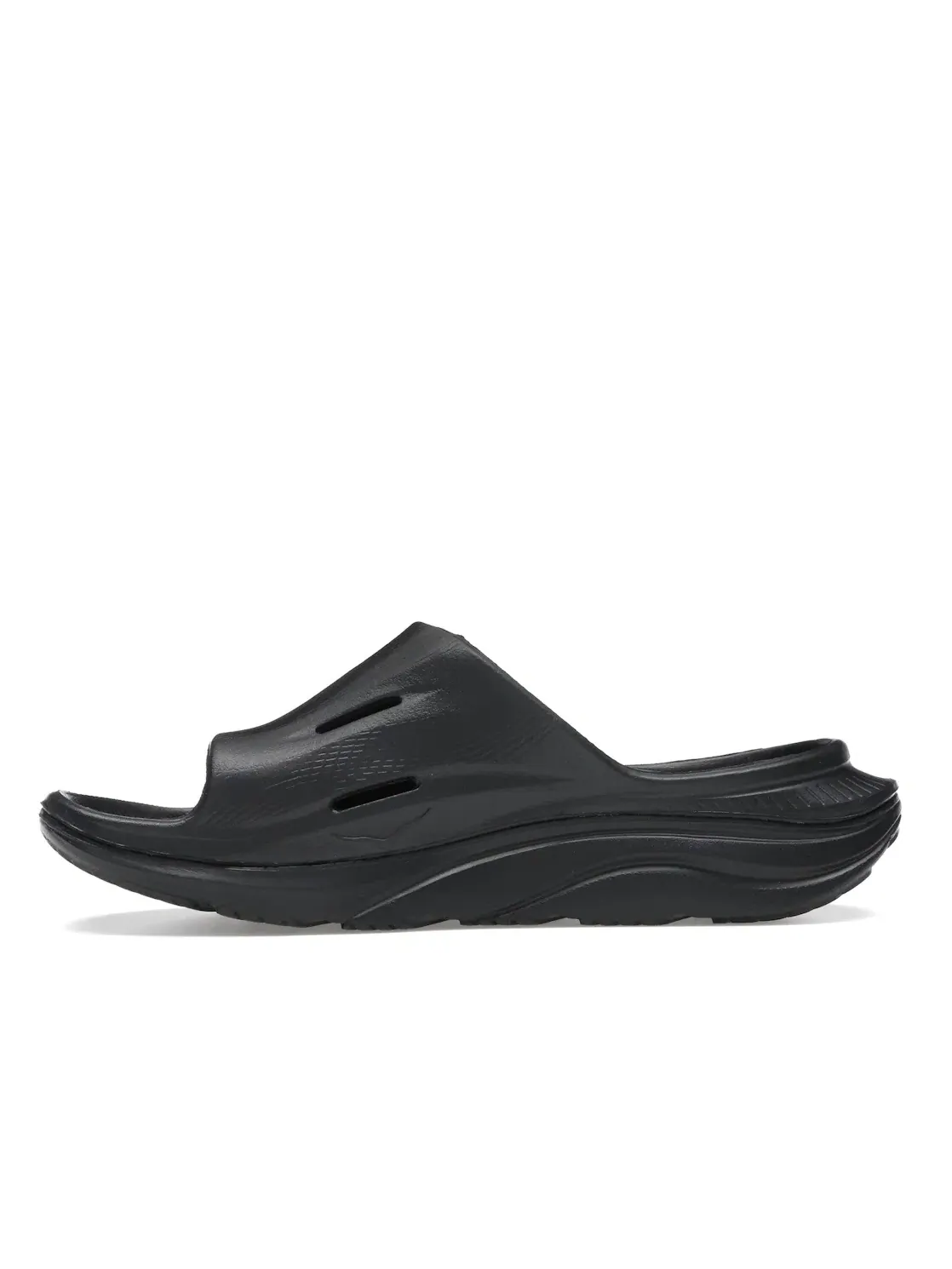 Мужские шлепанцы для восстановления Hoka One One Ora Recovery Slide 3 — изображение 3 из 4, черный/черный