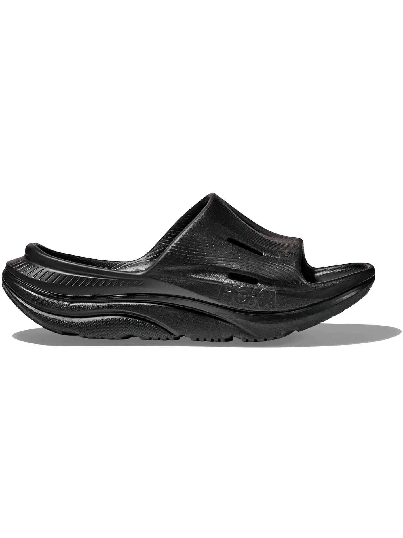 Детские шлепанцы для восстановления Ora Recovery Slide 3 Hoka One One — изображение 1 из 1, черный