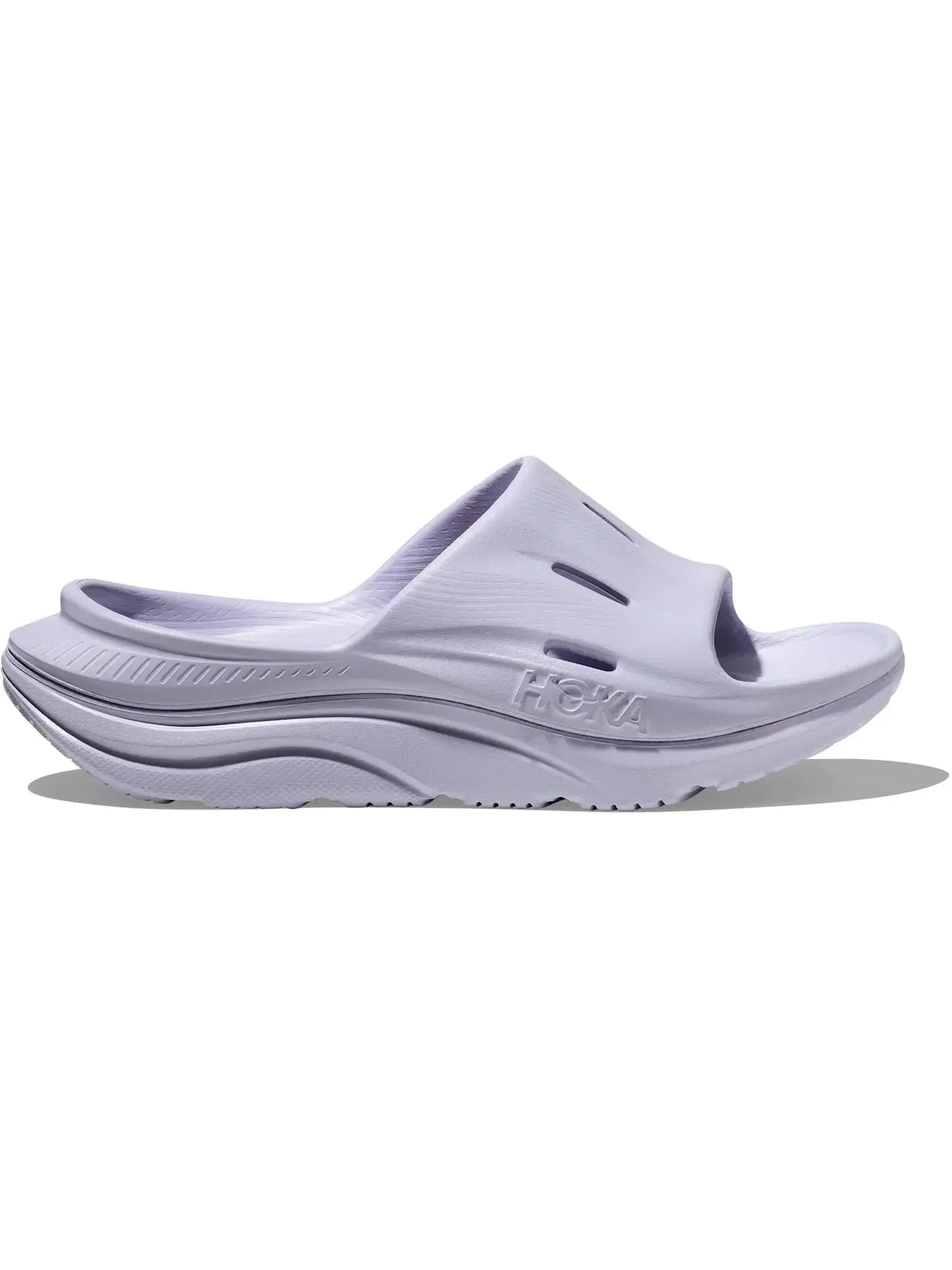 Мужские шлепанцы для восстановления Ora Recovery Slide 3 Hoka One One, Ether/Ether — изображение 1 из 1